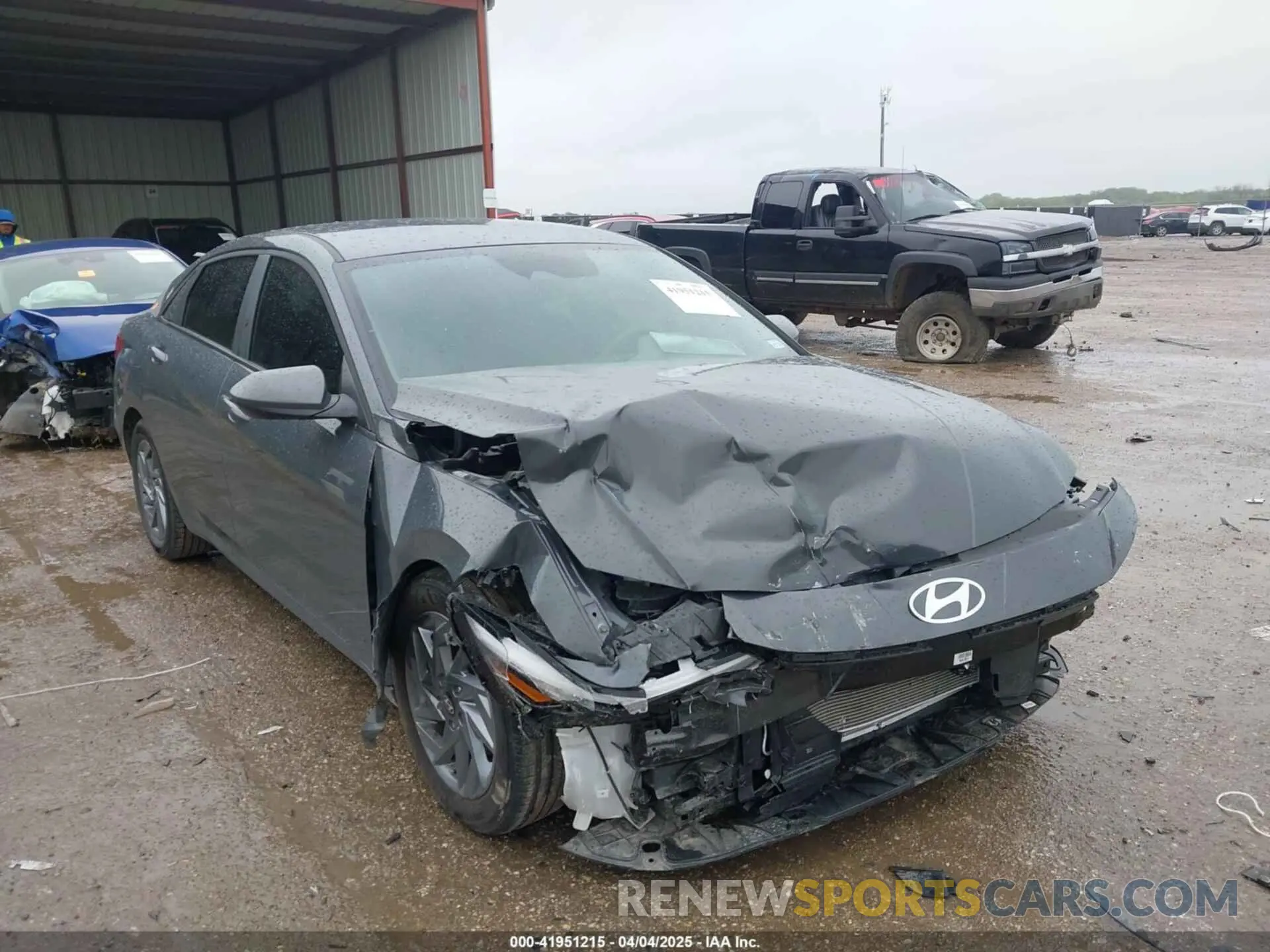 1 fotografías del automóvil dañado KMHLM4DG1RU808245 HYUNDAI ELANTRA 2024