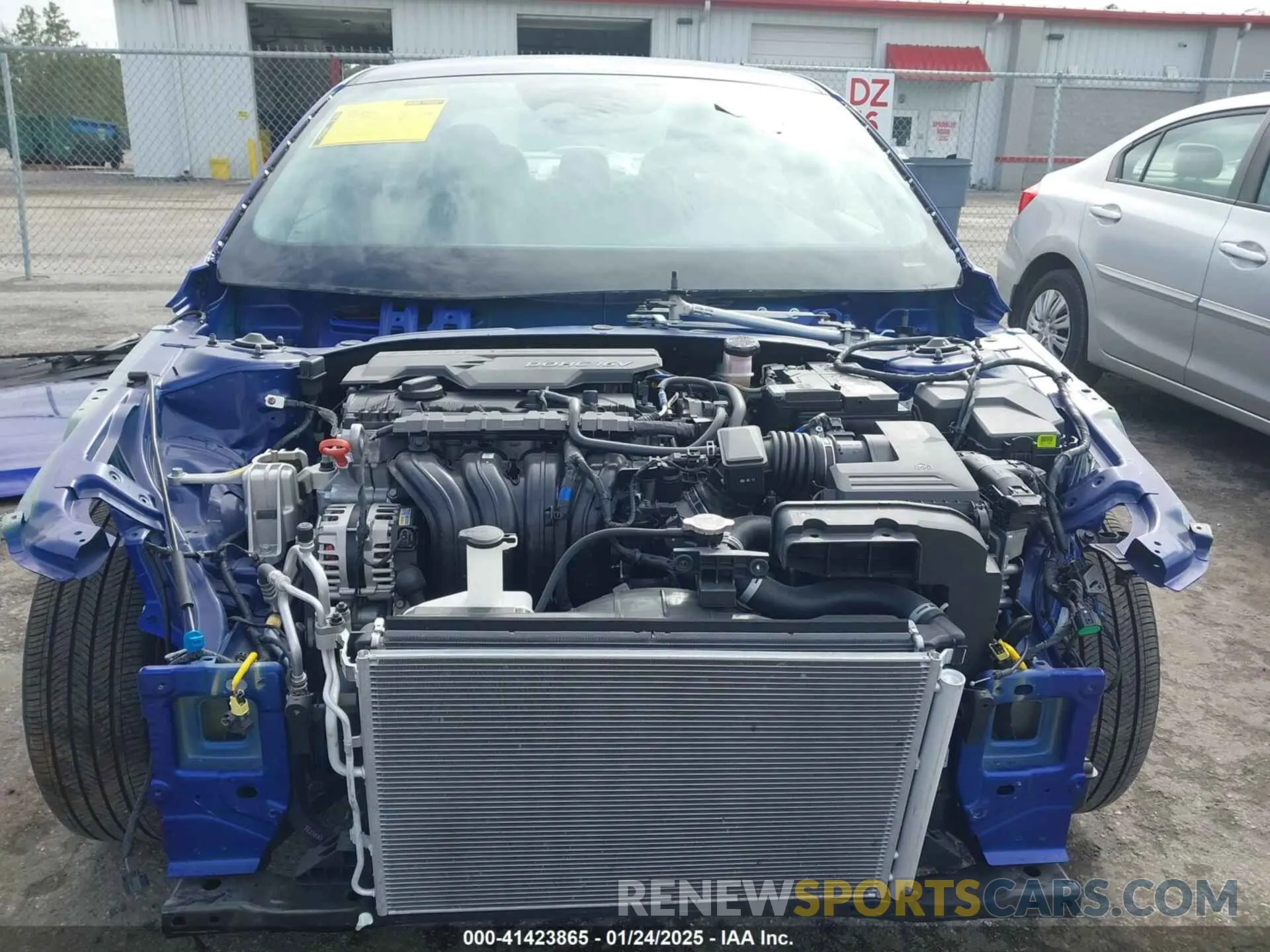 10 fotografías del automóvil dañado KMHLM4DG1RU828804 HYUNDAI ELANTRA 2024