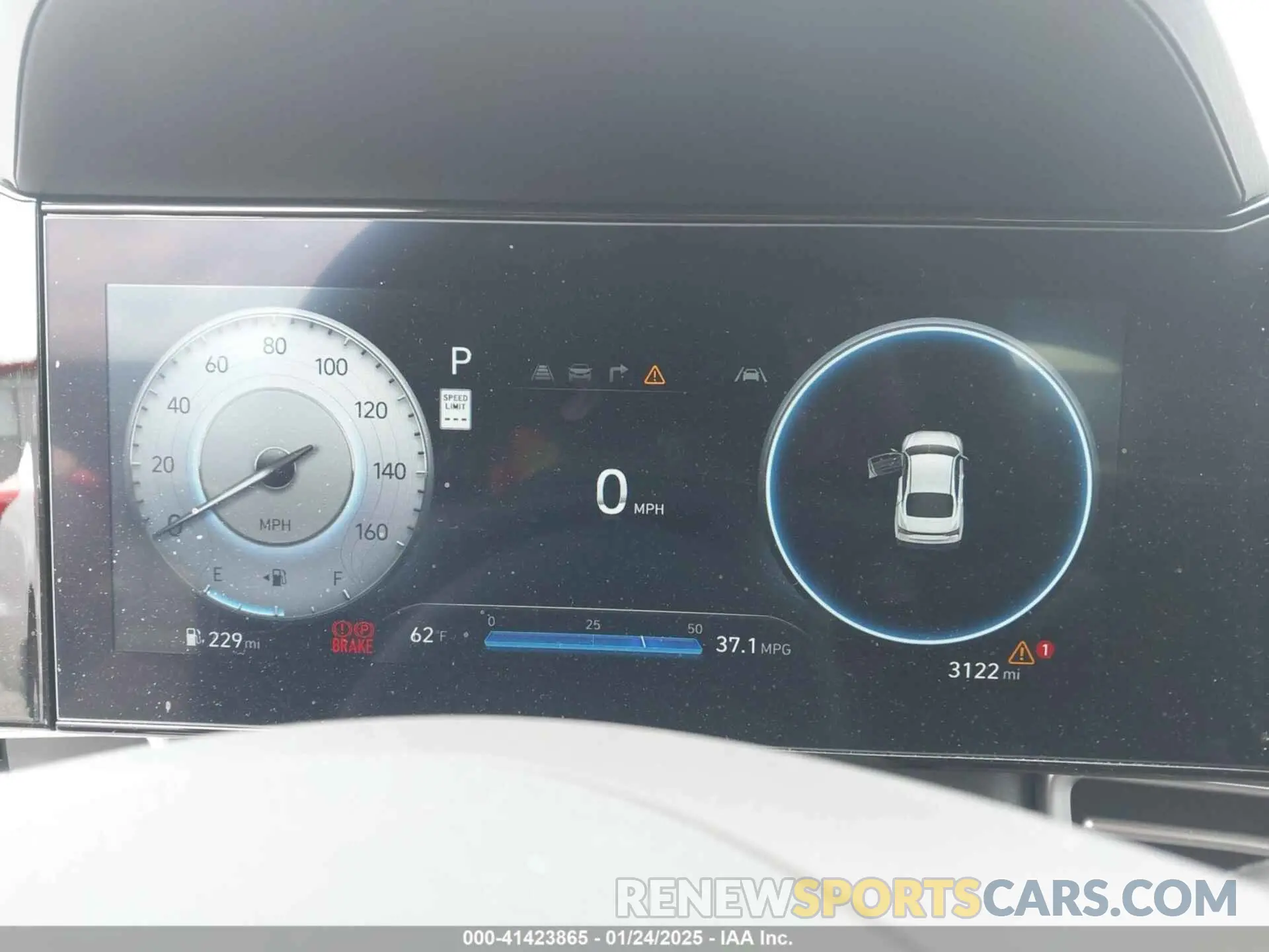 7 fotografías del automóvil dañado KMHLM4DG1RU828804 HYUNDAI ELANTRA 2024