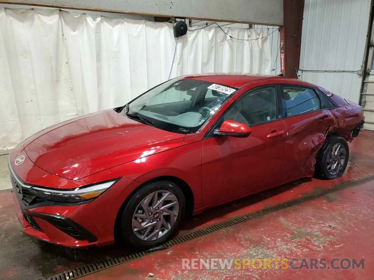 1 fotografías del automóvil dañado KMHLM4DG2RU663779 HYUNDAI ELANTRA 2024