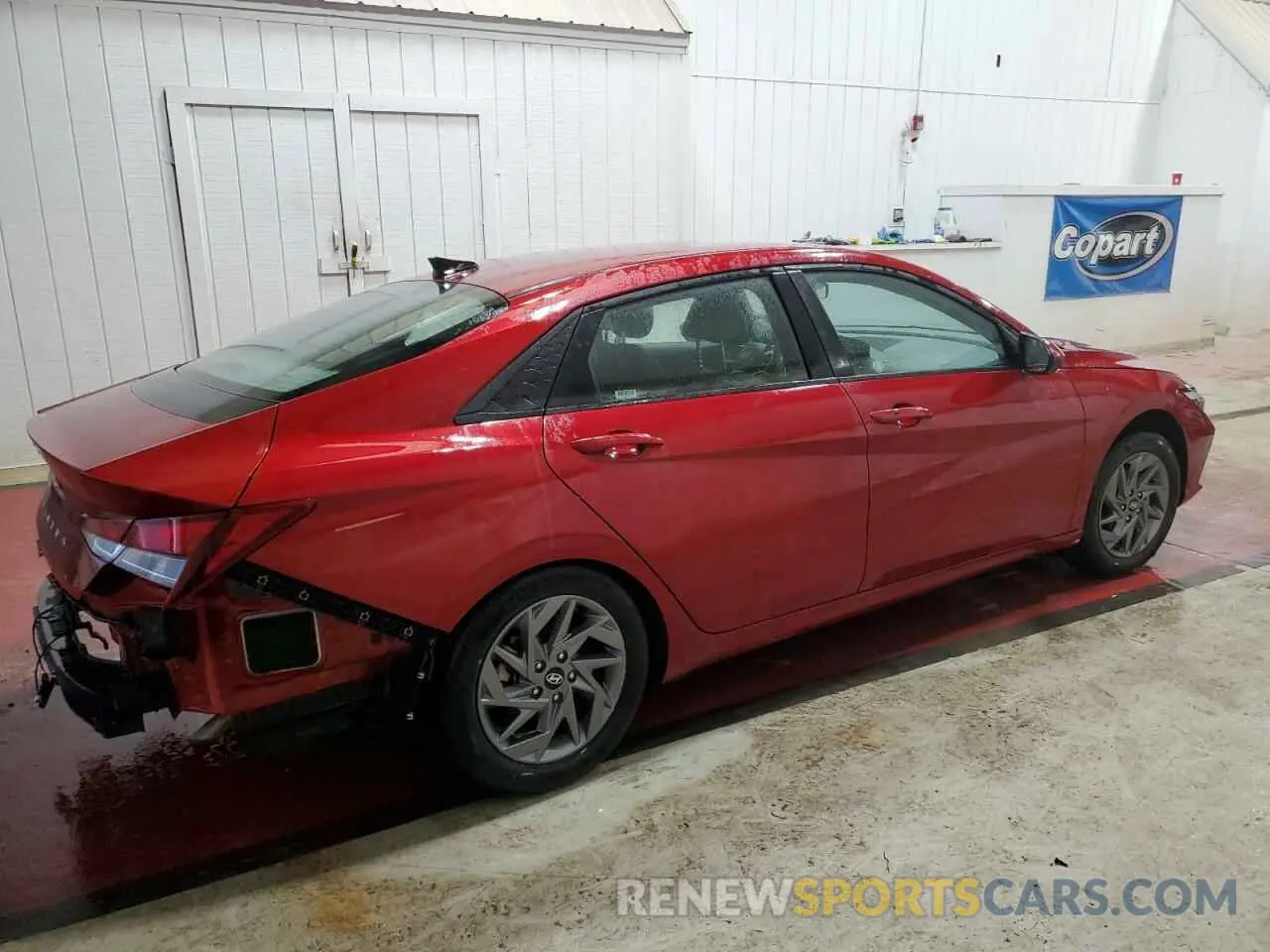3 fotografías del automóvil dañado KMHLM4DG2RU663779 HYUNDAI ELANTRA 2024