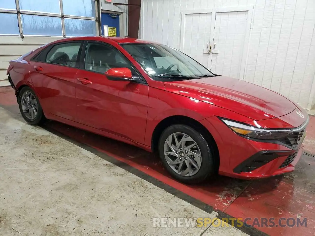 4 fotografías del automóvil dañado KMHLM4DG2RU663779 HYUNDAI ELANTRA 2024