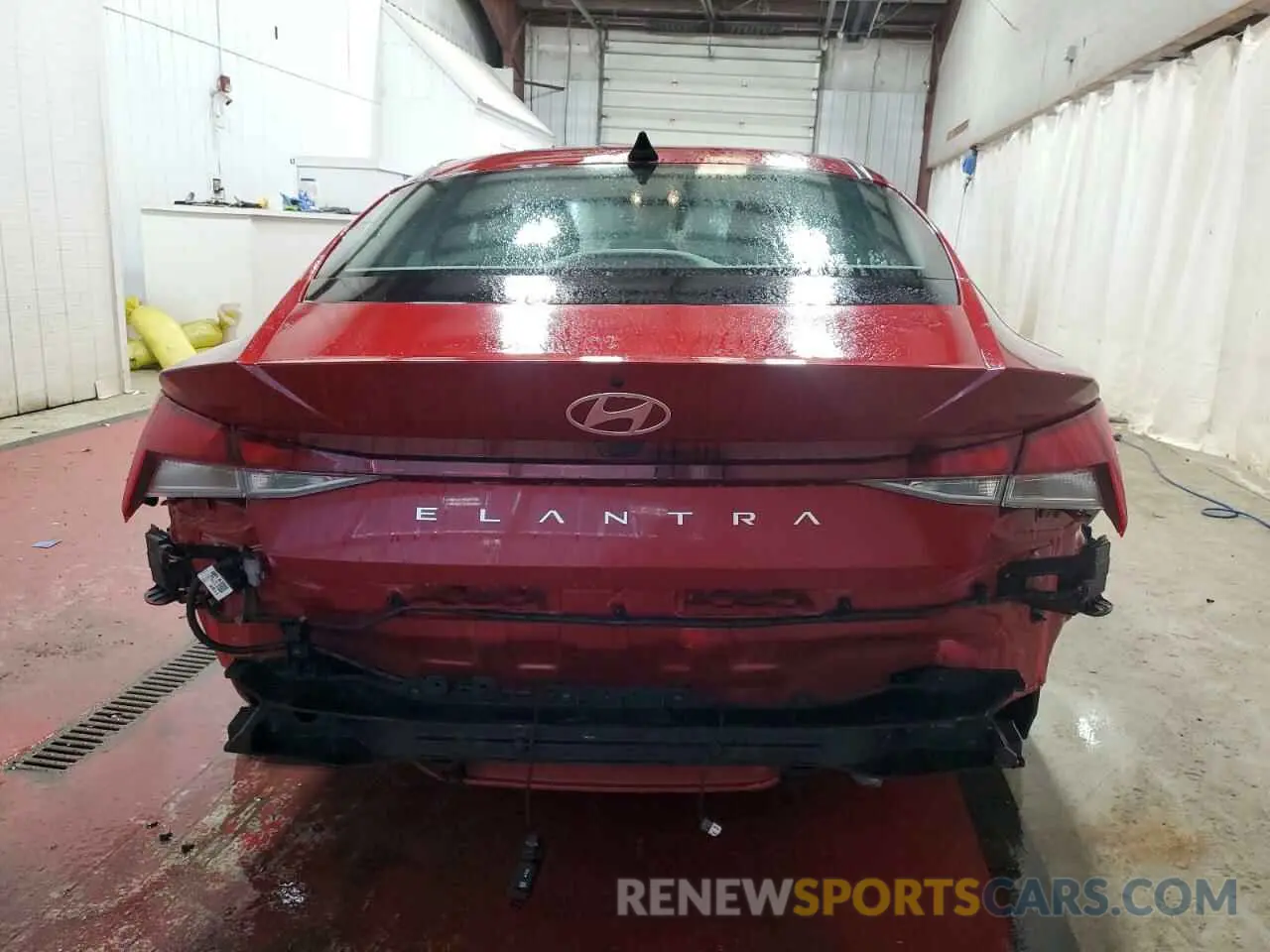 6 fotografías del automóvil dañado KMHLM4DG2RU663779 HYUNDAI ELANTRA 2024