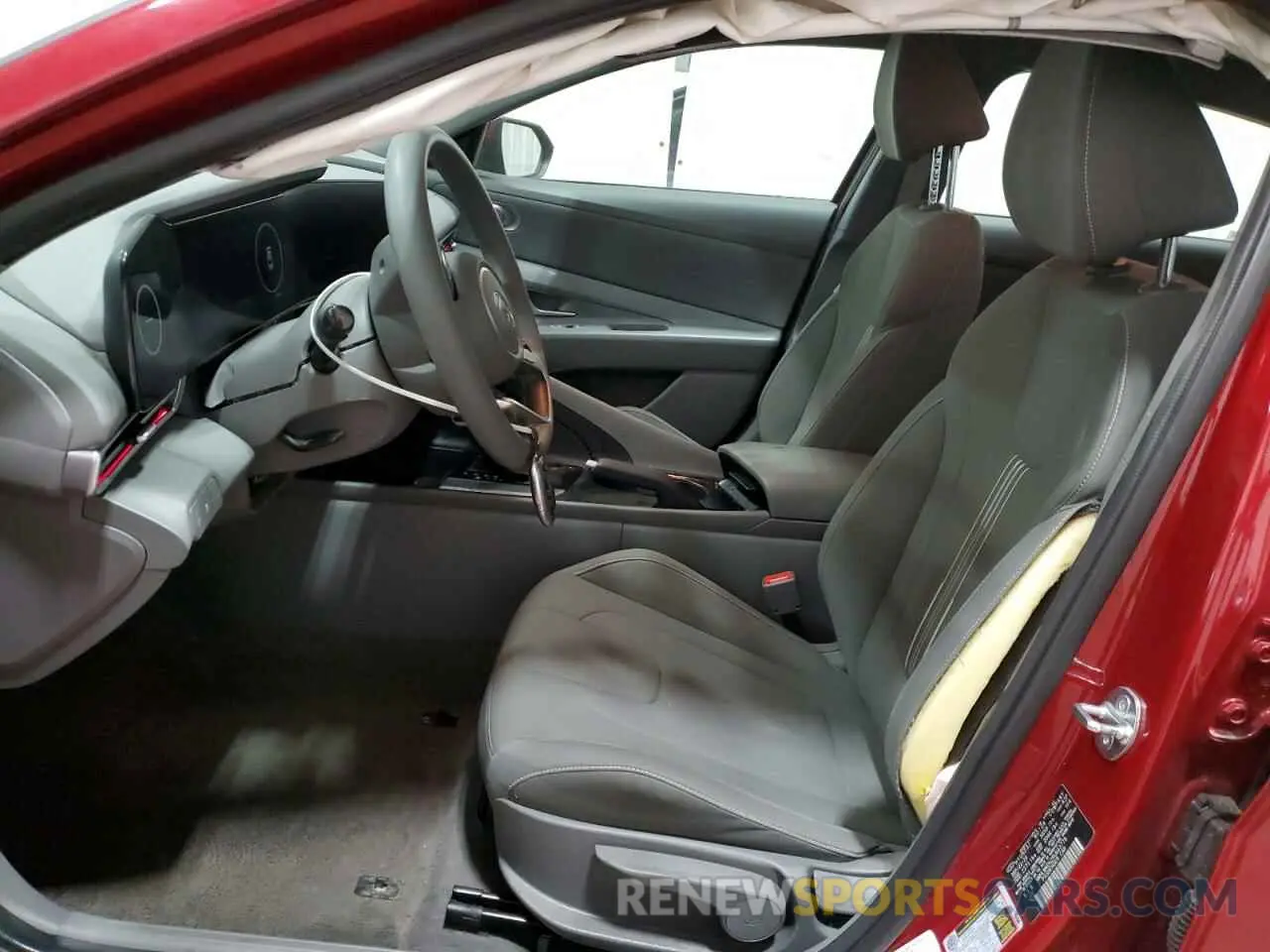 7 fotografías del automóvil dañado KMHLM4DG2RU663779 HYUNDAI ELANTRA 2024