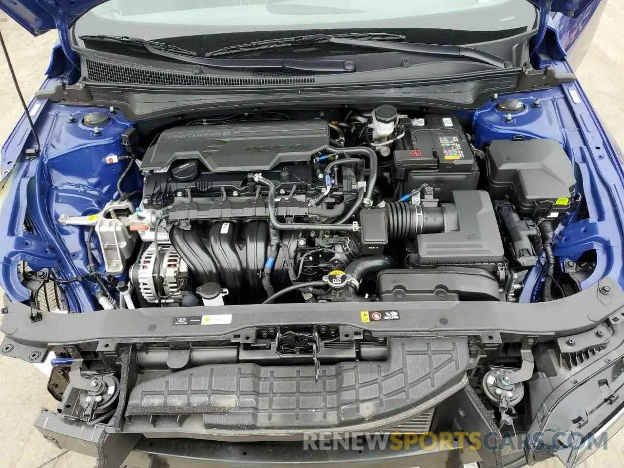 11 fotografías del automóvil dañado KMHLM4DG2RU668660 HYUNDAI ELANTRA 2024
