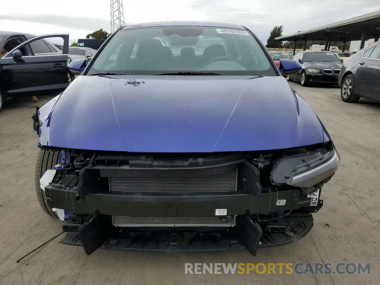 5 fotografías del automóvil dañado KMHLM4DG2RU668660 HYUNDAI ELANTRA 2024