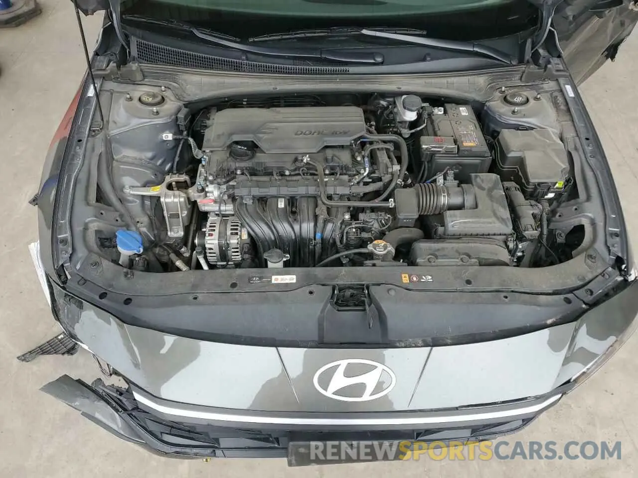 11 fotografías del automóvil dañado KMHLM4DG2RU681747 HYUNDAI ELANTRA 2024