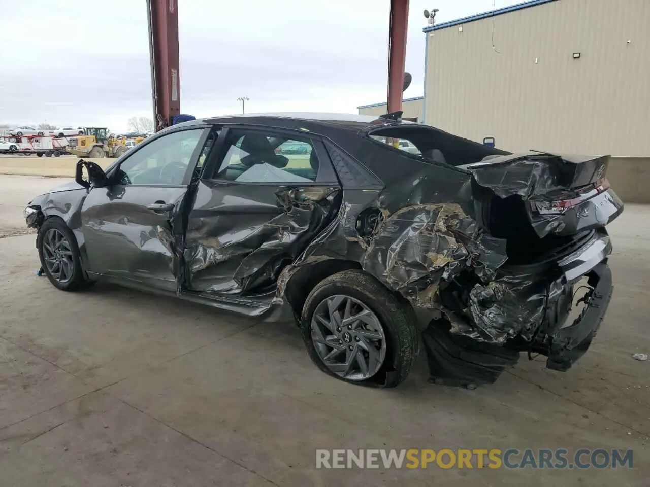 2 fotografías del automóvil dañado KMHLM4DG2RU681747 HYUNDAI ELANTRA 2024