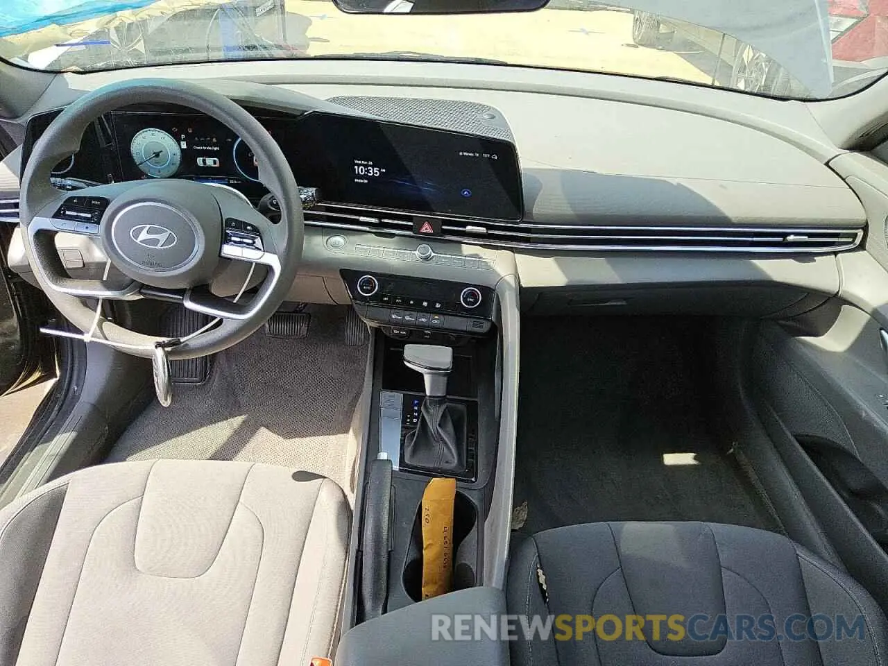 8 fotografías del automóvil dañado KMHLM4DG2RU681747 HYUNDAI ELANTRA 2024