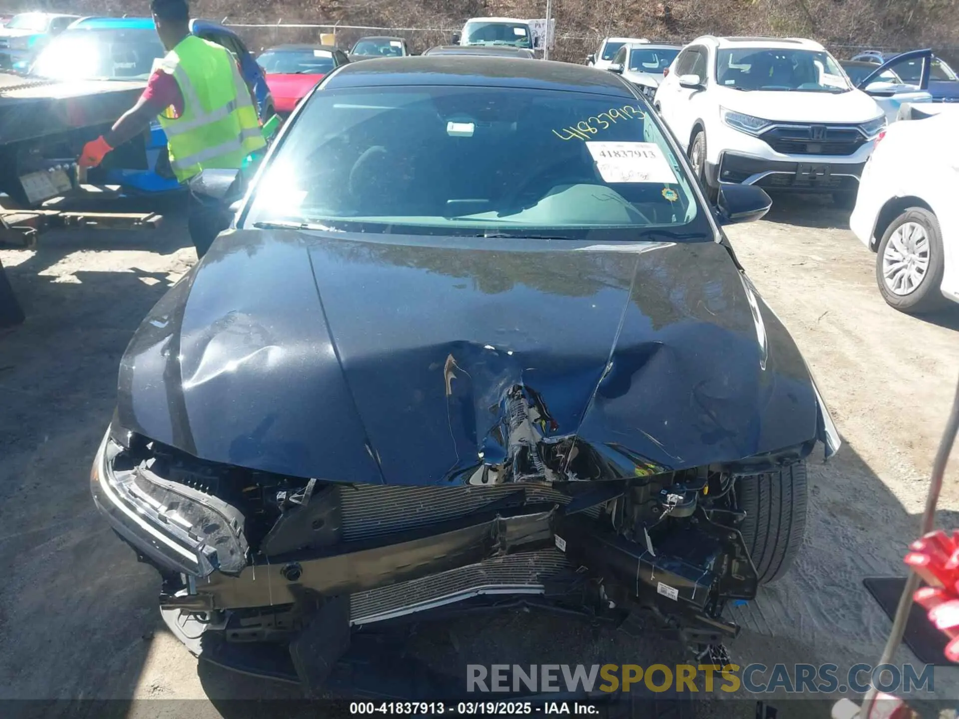 12 fotografías del automóvil dañado KMHLM4DG2RU725939 HYUNDAI ELANTRA 2024