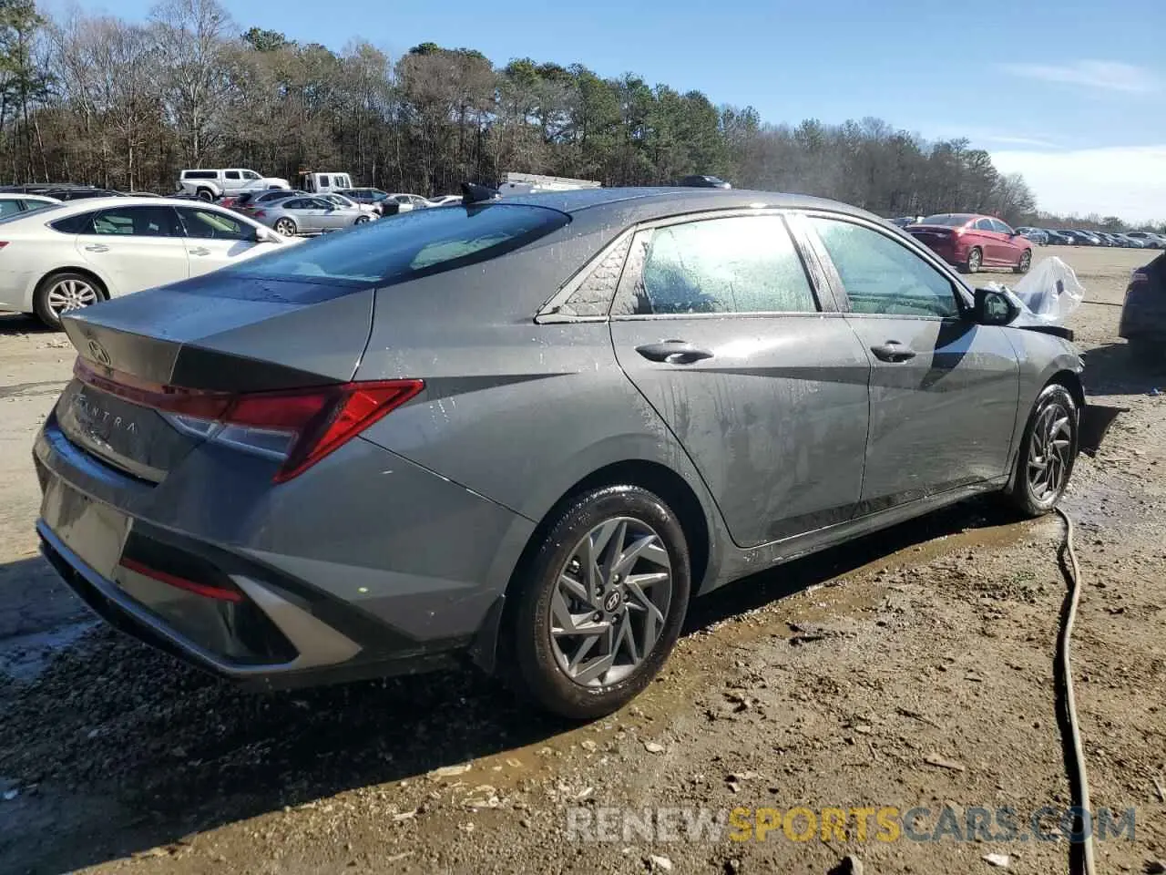3 fotografías del automóvil dañado KMHLM4DG2RU731580 HYUNDAI ELANTRA 2024