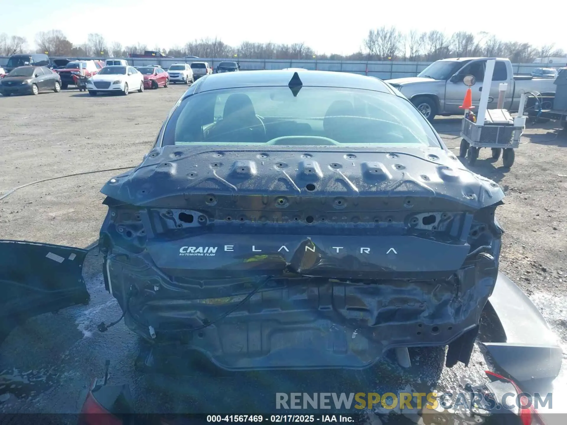 6 fotografías del automóvil dañado KMHLM4DG2RU735841 HYUNDAI ELANTRA 2024