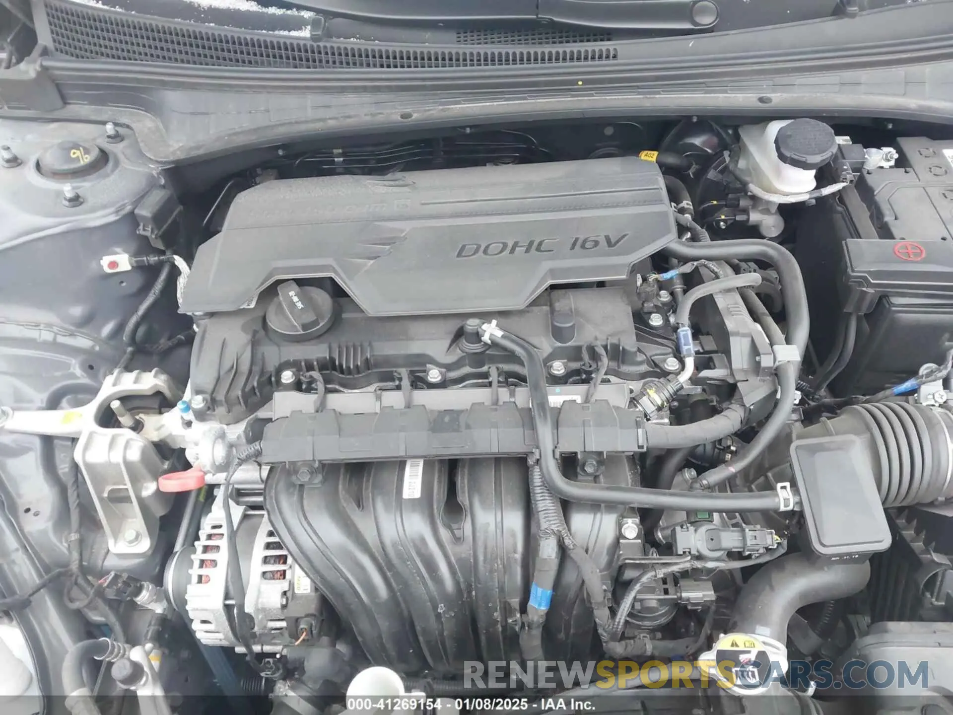 10 fotografías del automóvil dañado KMHLM4DG2RU745317 HYUNDAI ELANTRA 2024