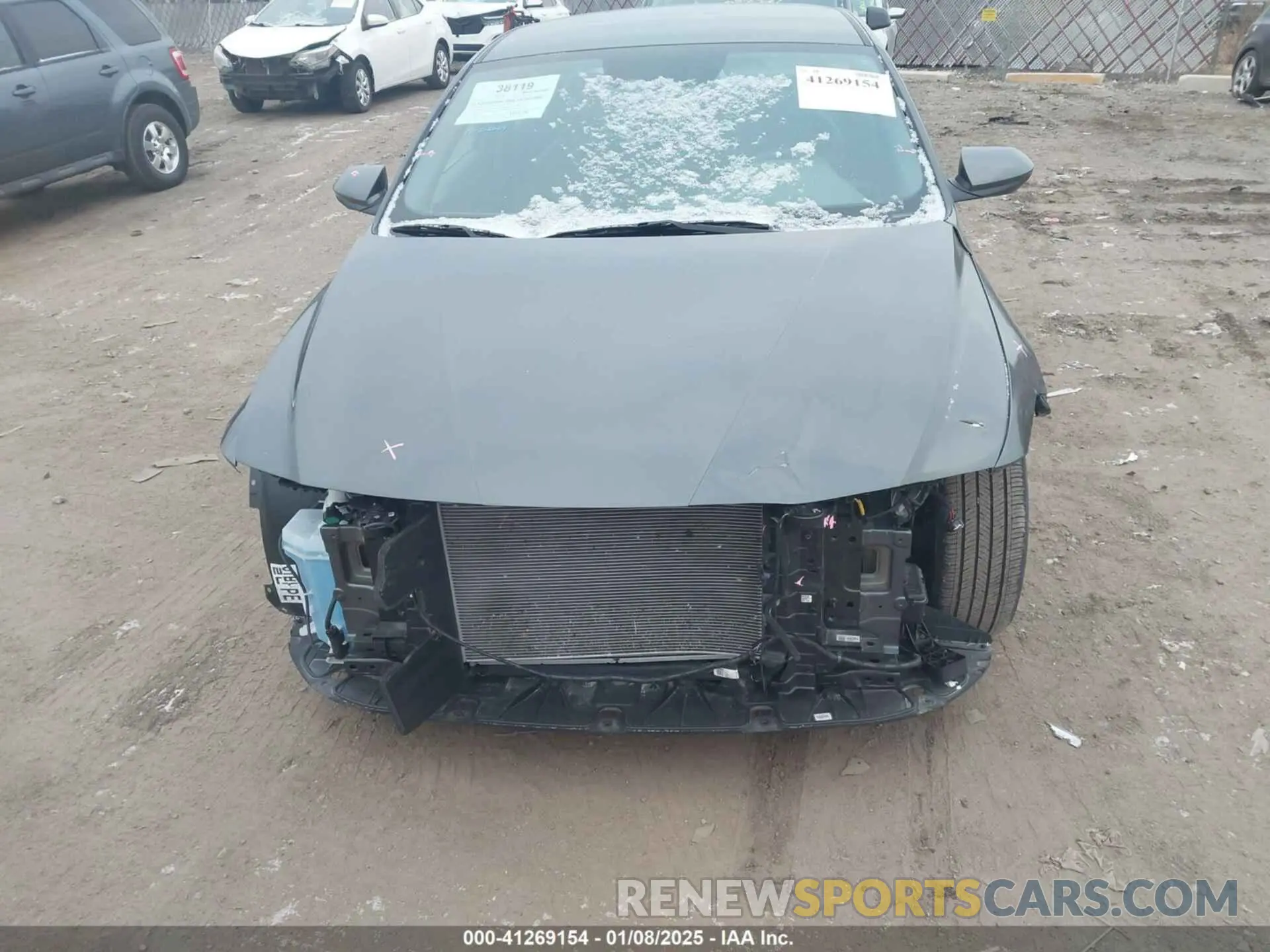12 fotografías del automóvil dañado KMHLM4DG2RU745317 HYUNDAI ELANTRA 2024