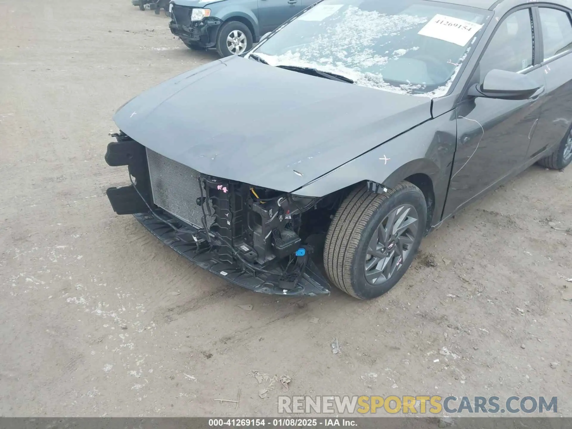 2 fotografías del automóvil dañado KMHLM4DG2RU745317 HYUNDAI ELANTRA 2024