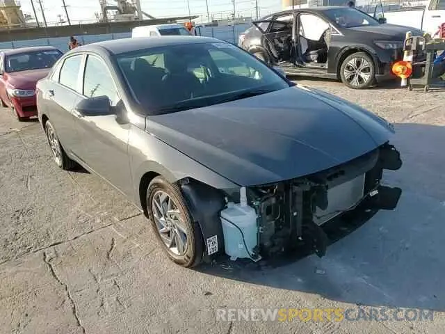 10 fotografías del automóvil dañado KMHLM4DG2RU763168 HYUNDAI ELANTRA 2024