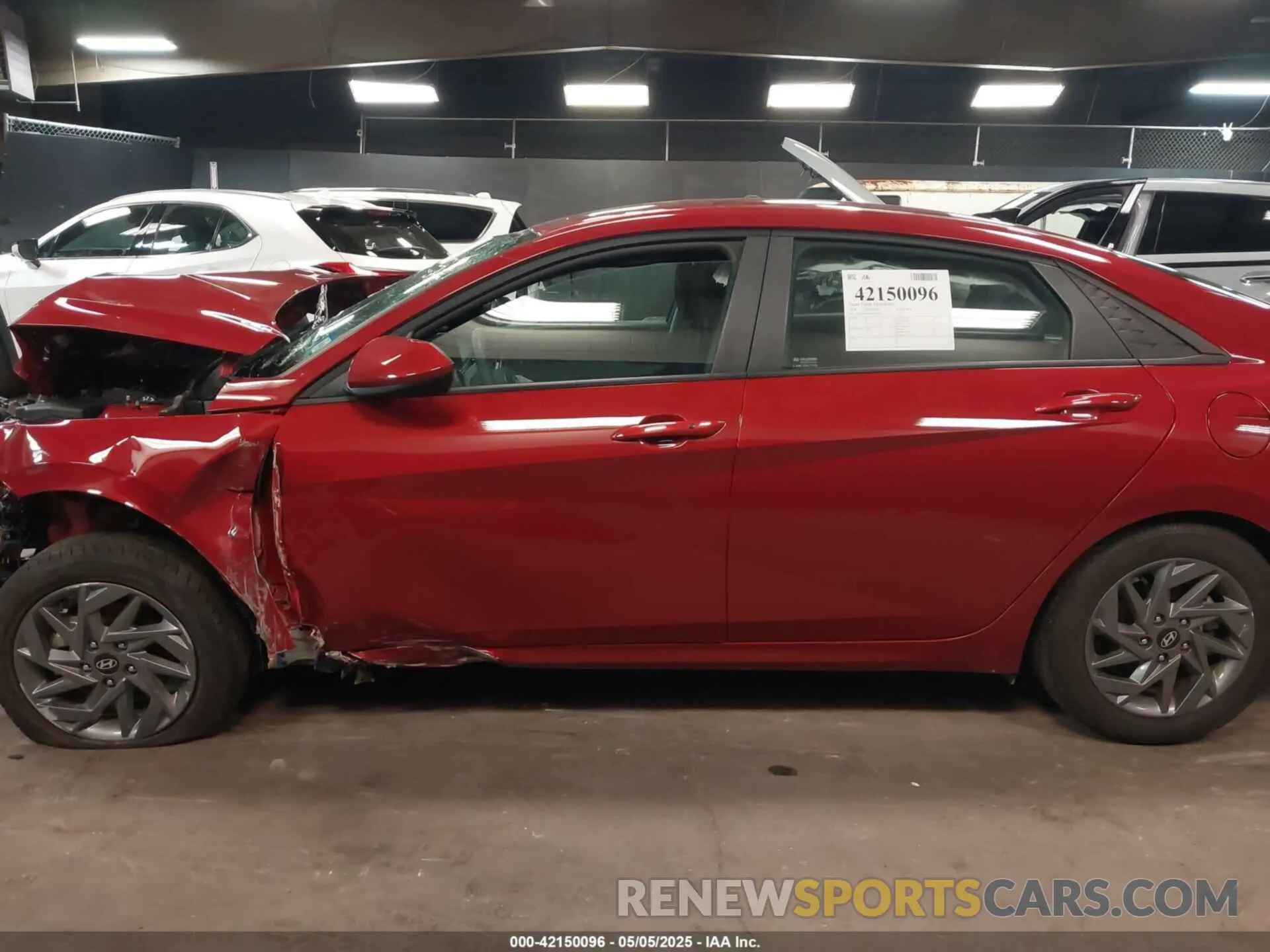 13 fotografías del automóvil dañado KMHLM4DG2RU807623 HYUNDAI ELANTRA 2024