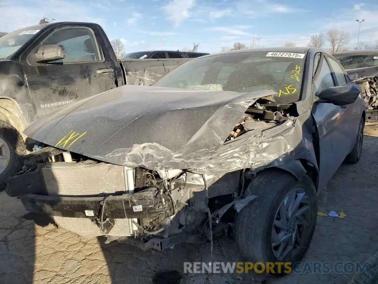 1 fotografías del automóvil dañado KMHLM4DG3RU645646 HYUNDAI ELANTRA 2024