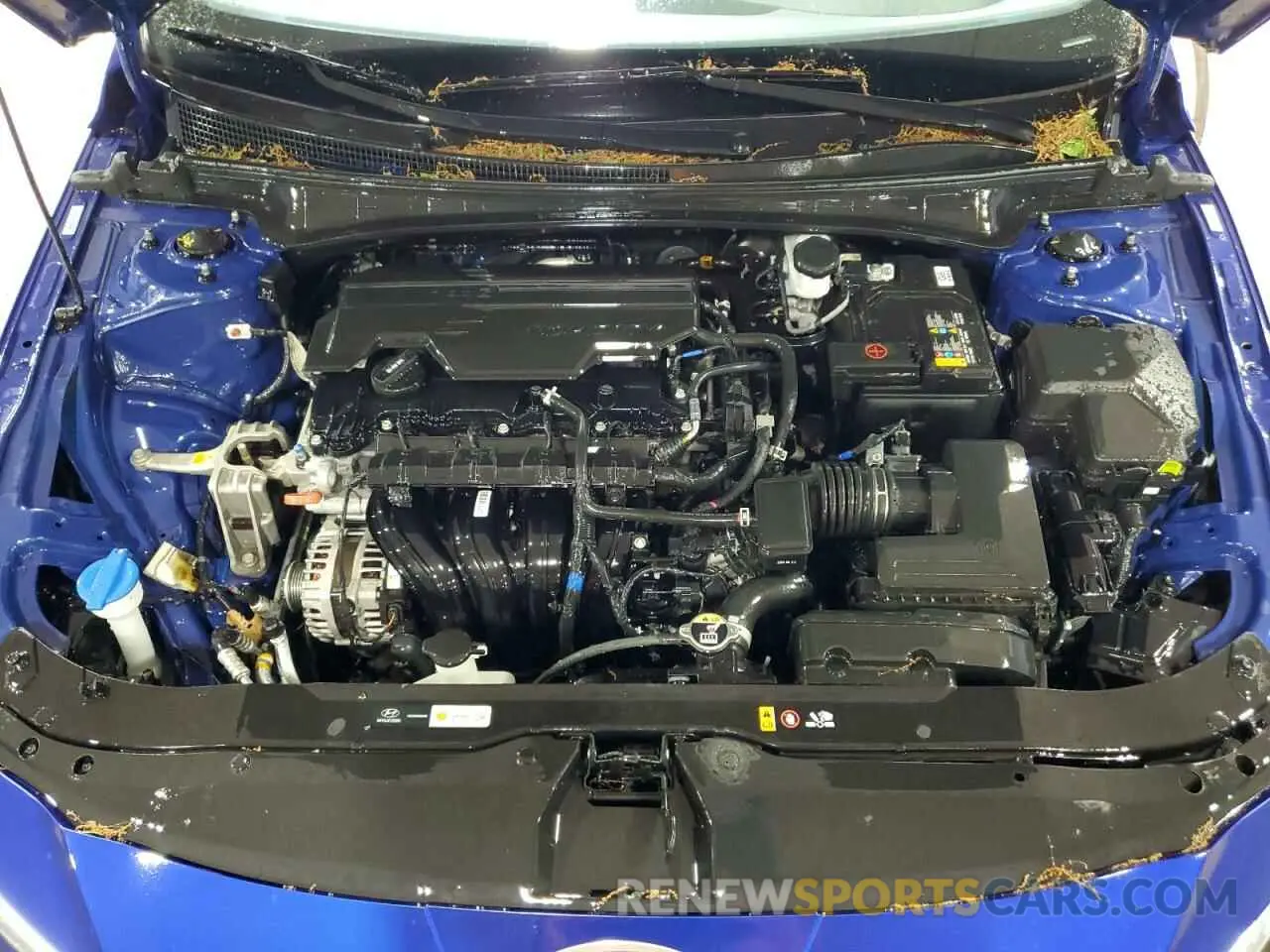 11 fotografías del automóvil dañado KMHLM4DG3RU662088 HYUNDAI ELANTRA 2024