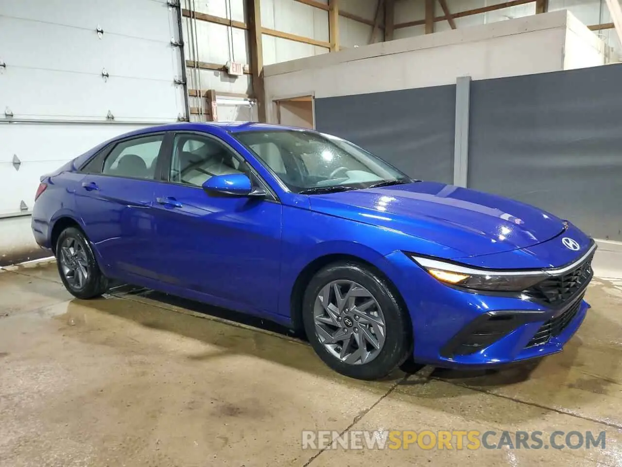 4 fotografías del automóvil dañado KMHLM4DG3RU662088 HYUNDAI ELANTRA 2024