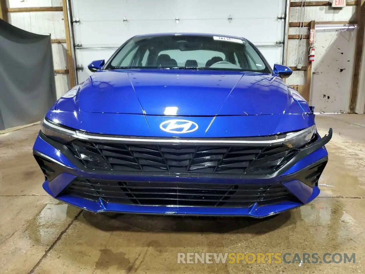 5 fotografías del automóvil dañado KMHLM4DG3RU662088 HYUNDAI ELANTRA 2024