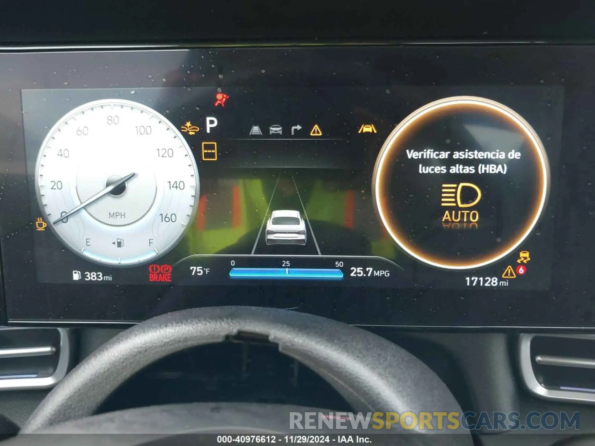 7 fotografías del automóvil dañado KMHLM4DG3RU693115 HYUNDAI ELANTRA 2024