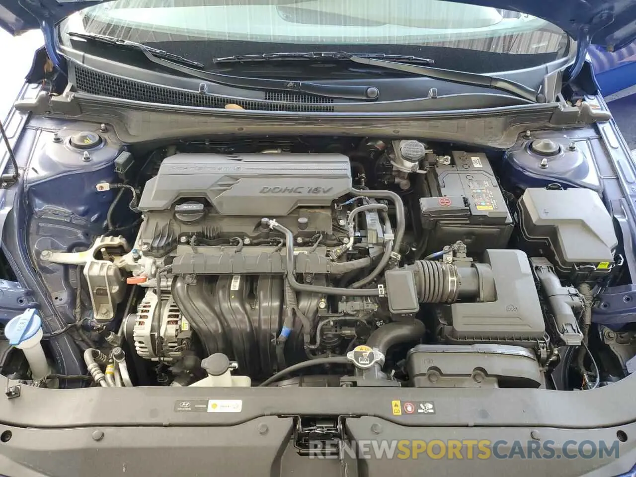 11 fotografías del automóvil dañado KMHLM4DG3RU704727 HYUNDAI ELANTRA 2024