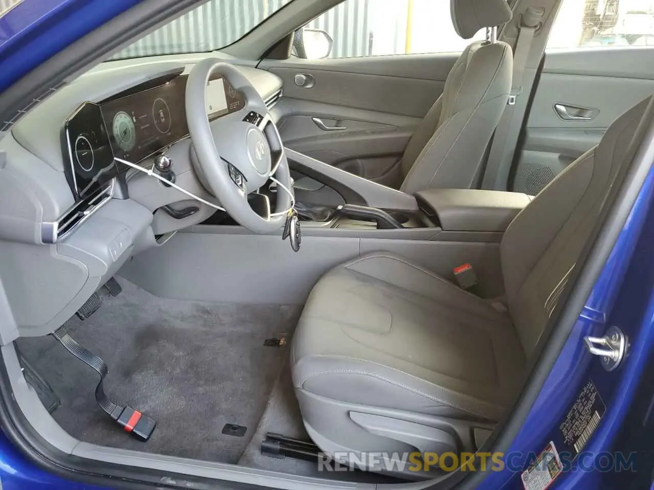 7 fotografías del automóvil dañado KMHLM4DG3RU704727 HYUNDAI ELANTRA 2024