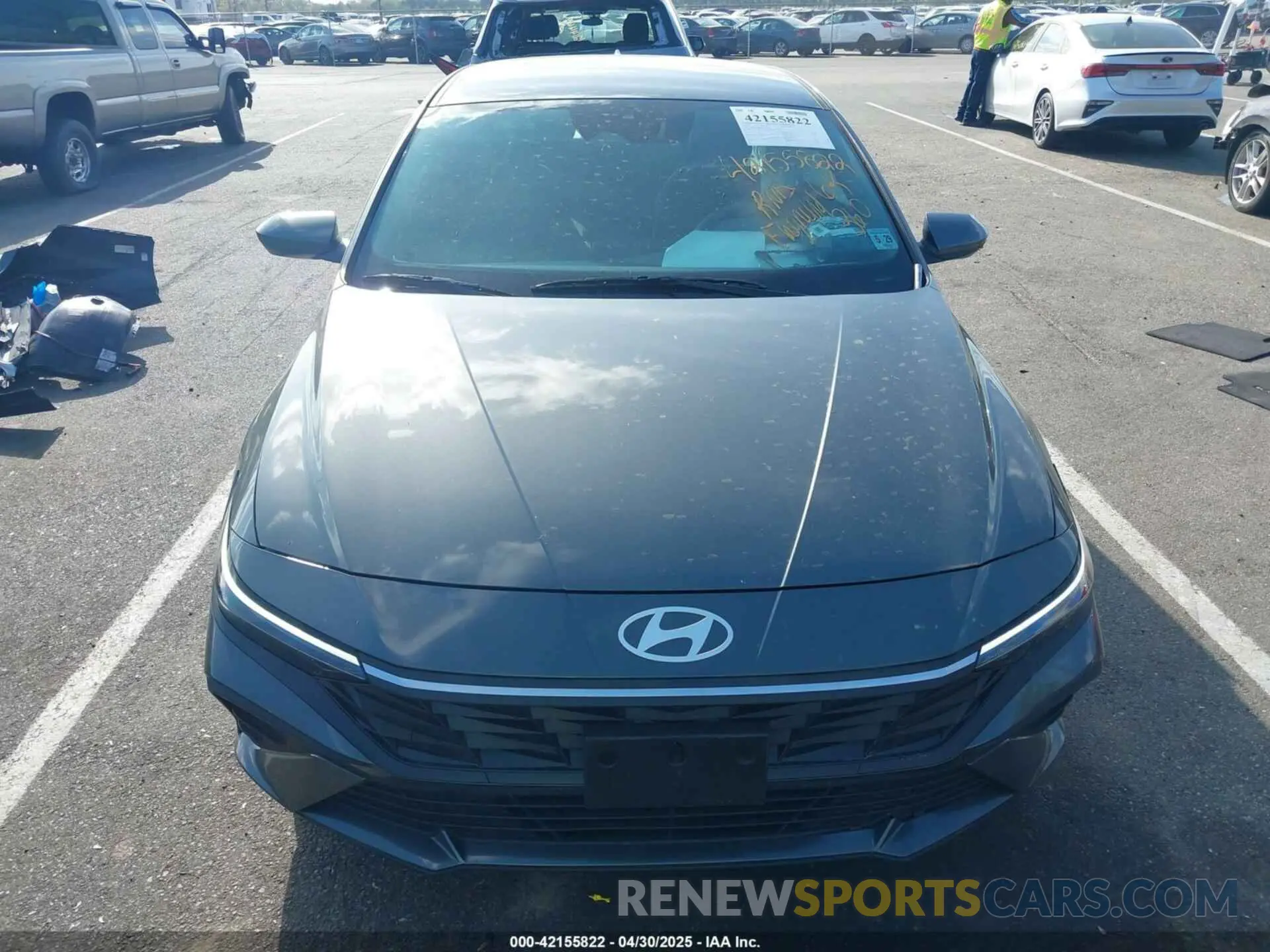 12 fotografías del automóvil dañado KMHLM4DG3RU759596 HYUNDAI ELANTRA 2024