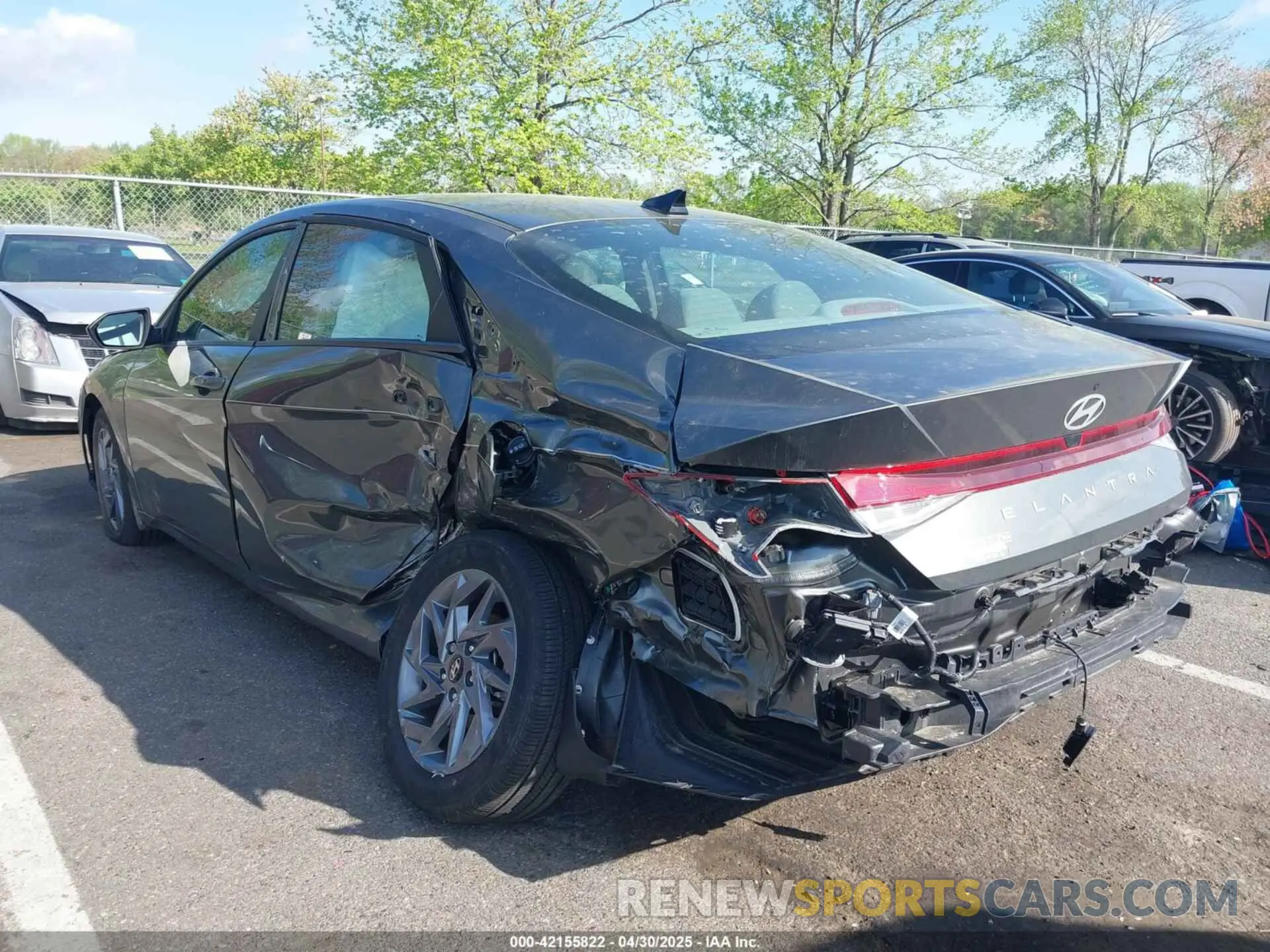 6 fotografías del automóvil dañado KMHLM4DG3RU759596 HYUNDAI ELANTRA 2024