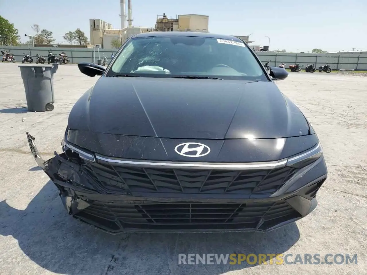 5 fotografías del automóvil dañado KMHLM4DG3RU813060 HYUNDAI ELANTRA 2024