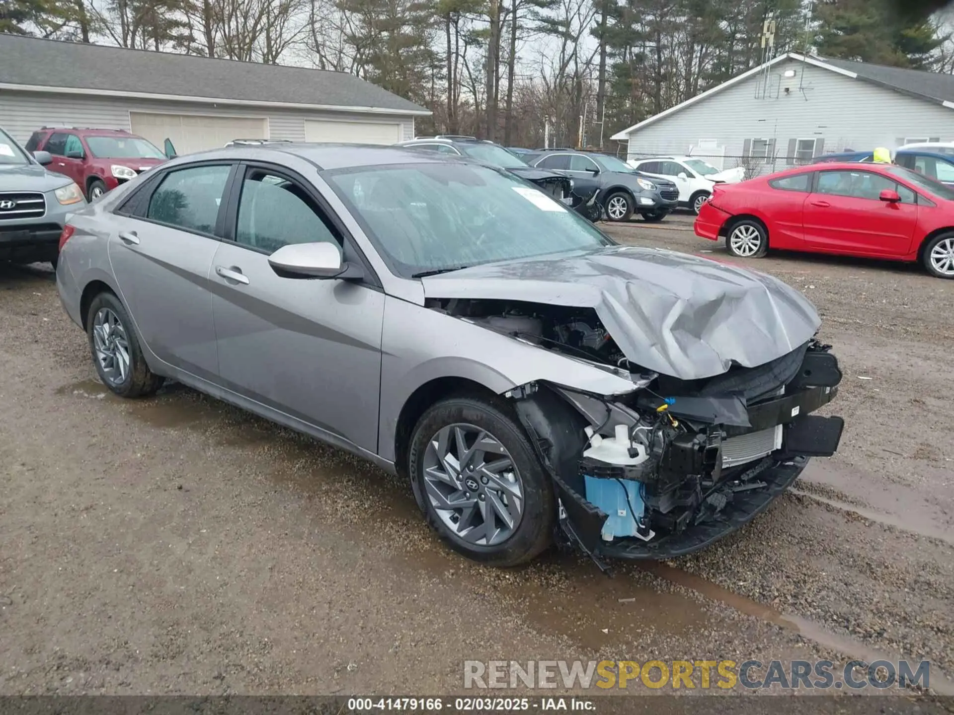 1 fotografías del automóvil dañado KMHLM4DG3RU836726 HYUNDAI ELANTRA 2024