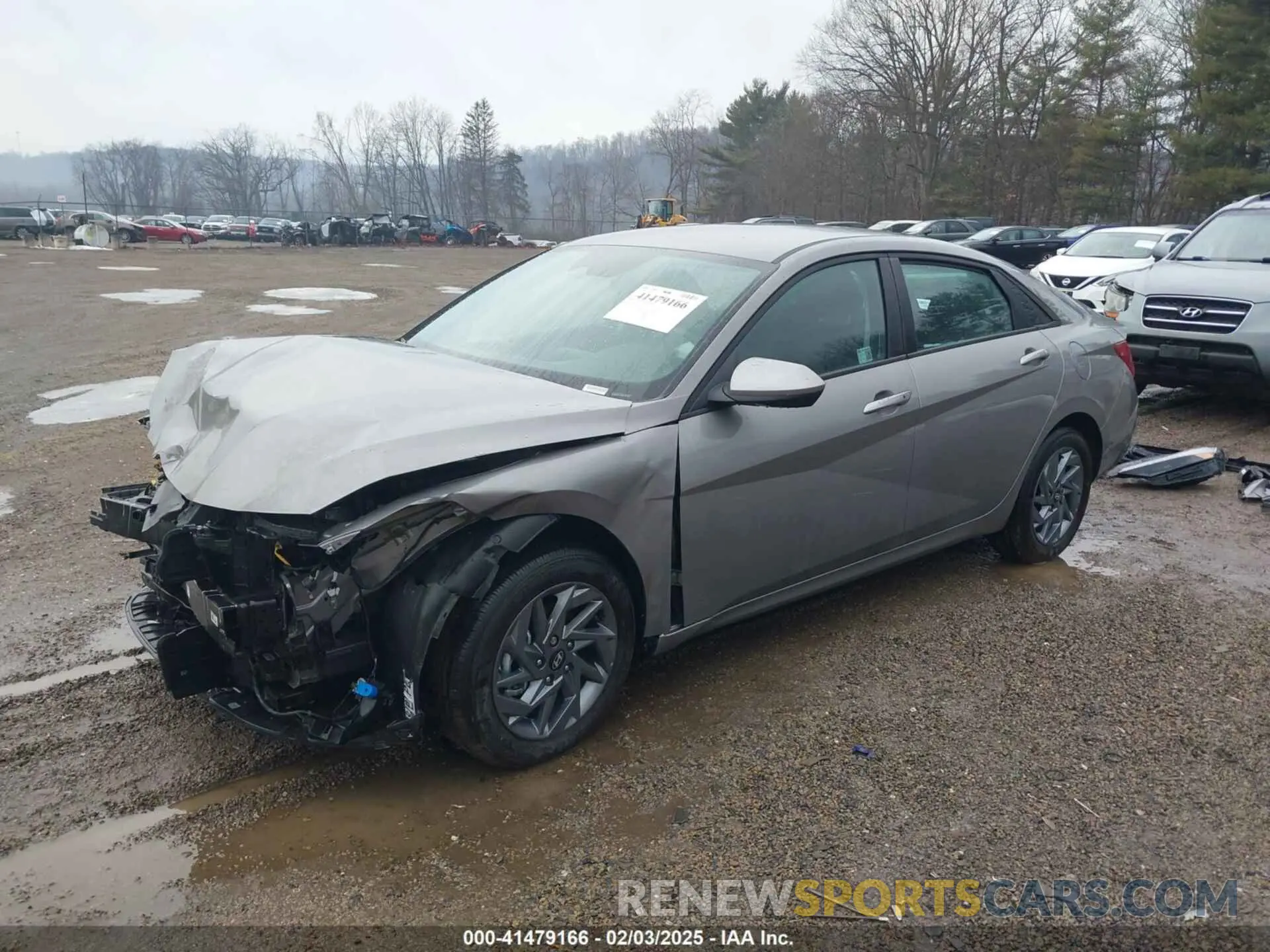 2 fotografías del automóvil dañado KMHLM4DG3RU836726 HYUNDAI ELANTRA 2024
