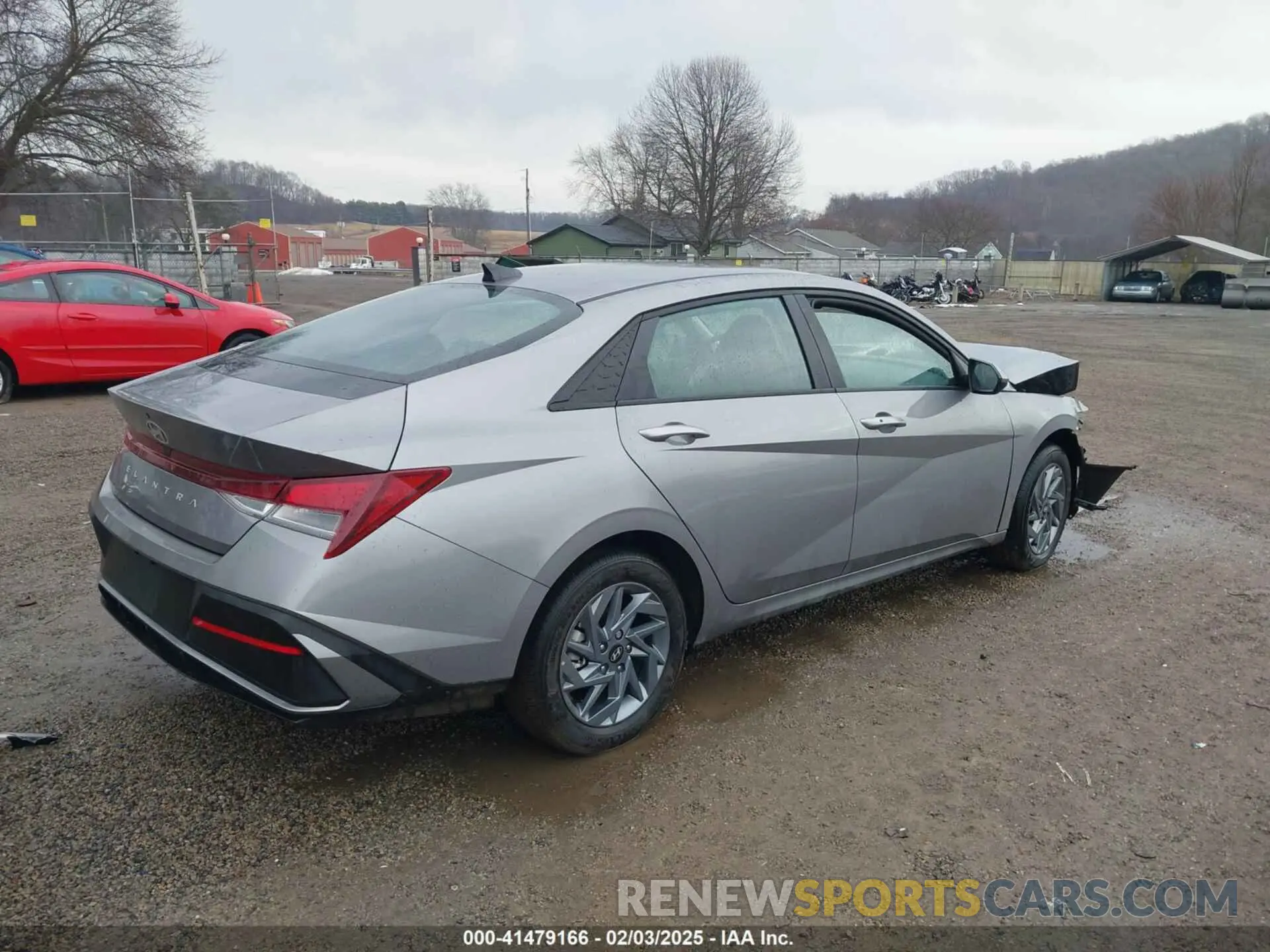 4 fotografías del automóvil dañado KMHLM4DG3RU836726 HYUNDAI ELANTRA 2024