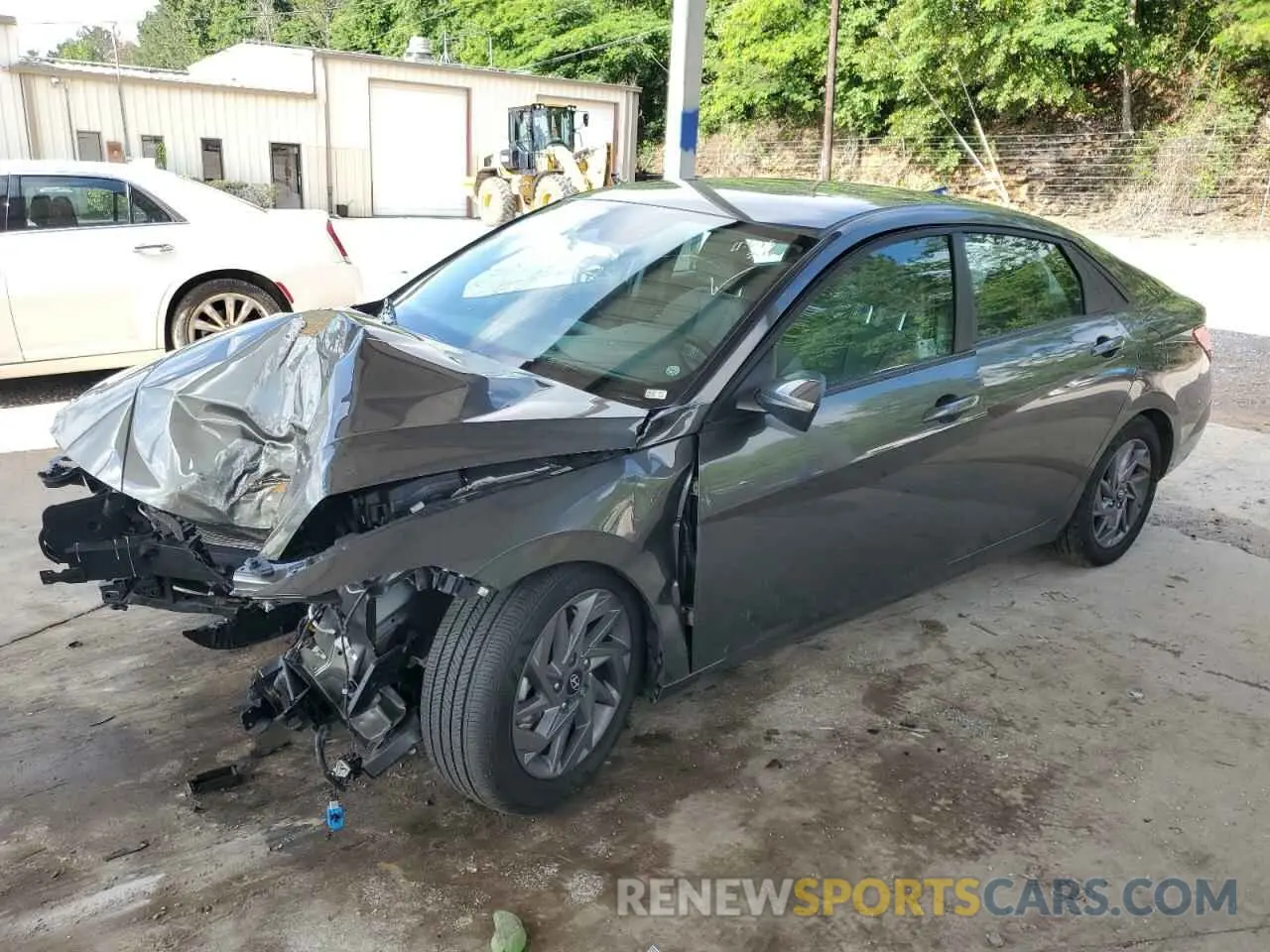 1 fotografías del automóvil dañado KMHLM4DG4RU734237 HYUNDAI ELANTRA 2024