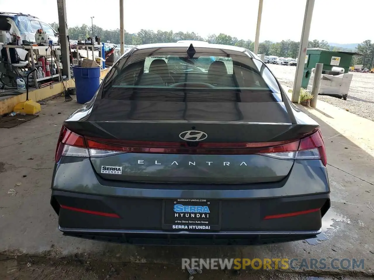 6 fotografías del automóvil dañado KMHLM4DG4RU734237 HYUNDAI ELANTRA 2024