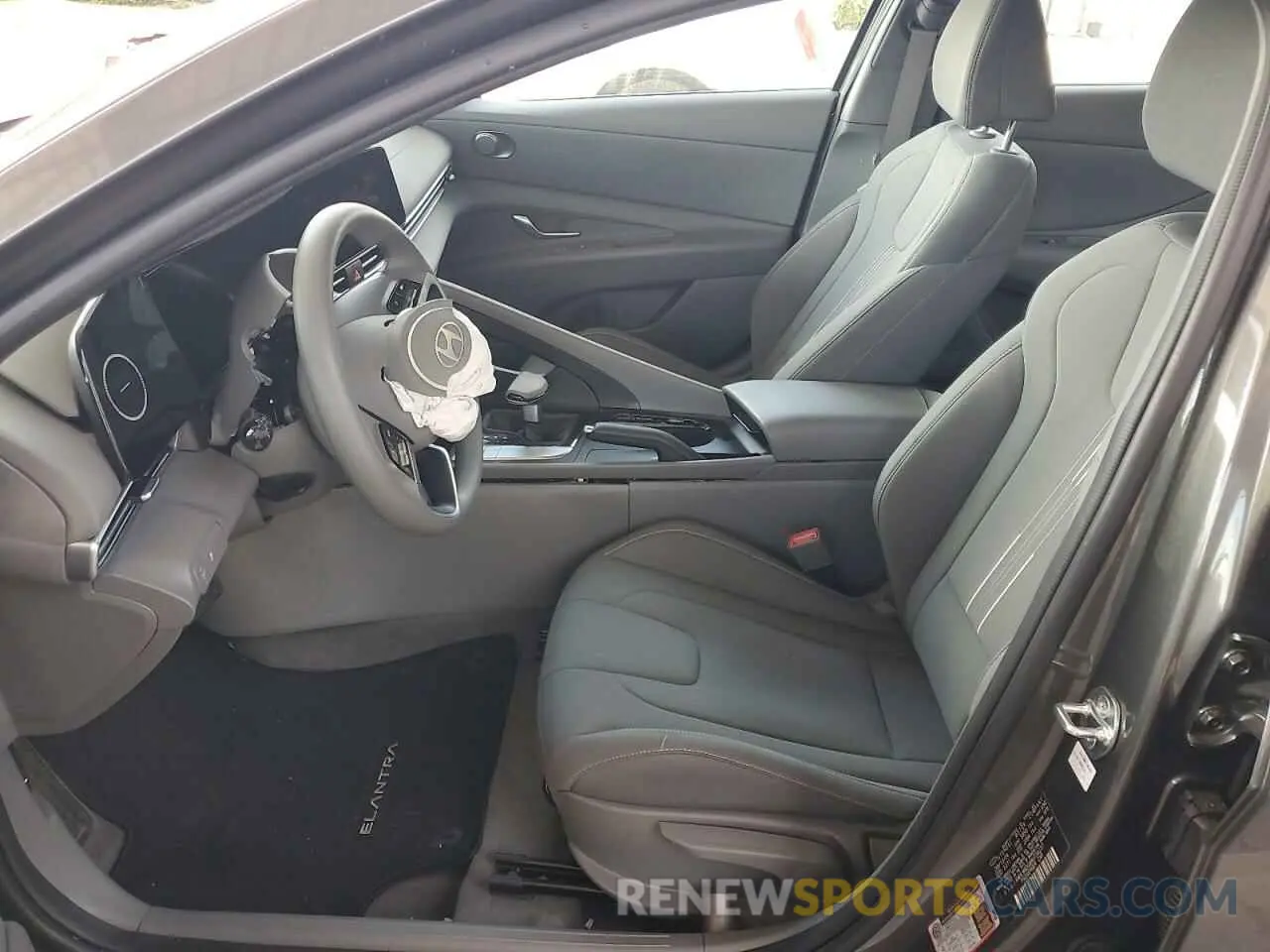 7 fotografías del automóvil dañado KMHLM4DG4RU734237 HYUNDAI ELANTRA 2024