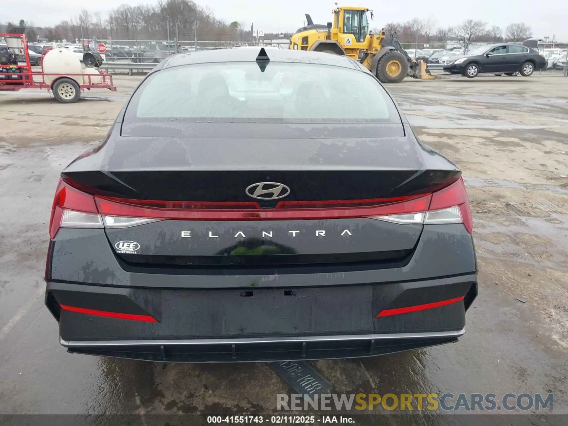 16 fotografías del automóvil dañado KMHLM4DG4RU756772 HYUNDAI ELANTRA 2024