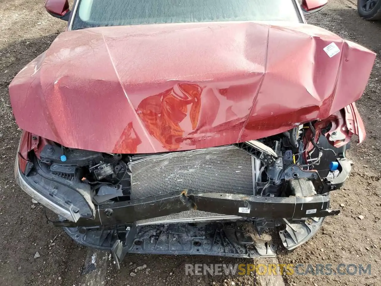 11 fotografías del automóvil dañado KMHLM4DG4RU777783 HYUNDAI ELANTRA 2024