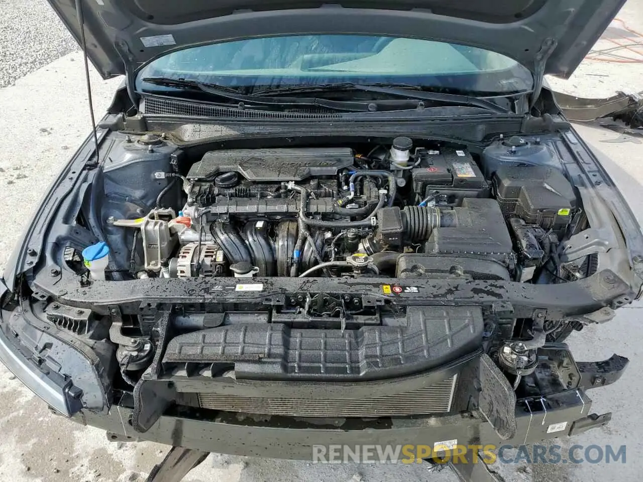 11 fotografías del automóvil dañado KMHLM4DG4RU828828 HYUNDAI ELANTRA 2024