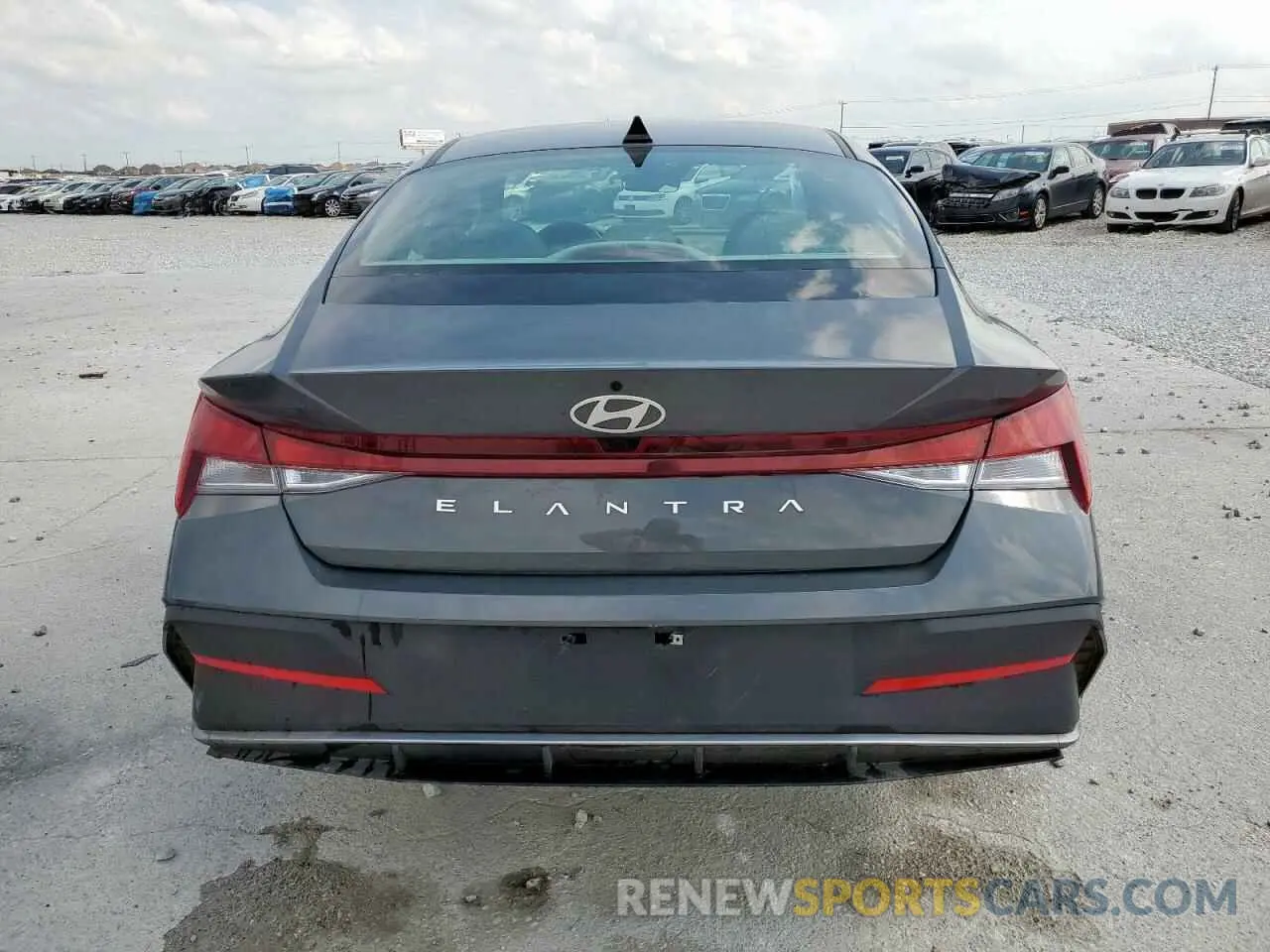 6 fotografías del automóvil dañado KMHLM4DG4RU828828 HYUNDAI ELANTRA 2024