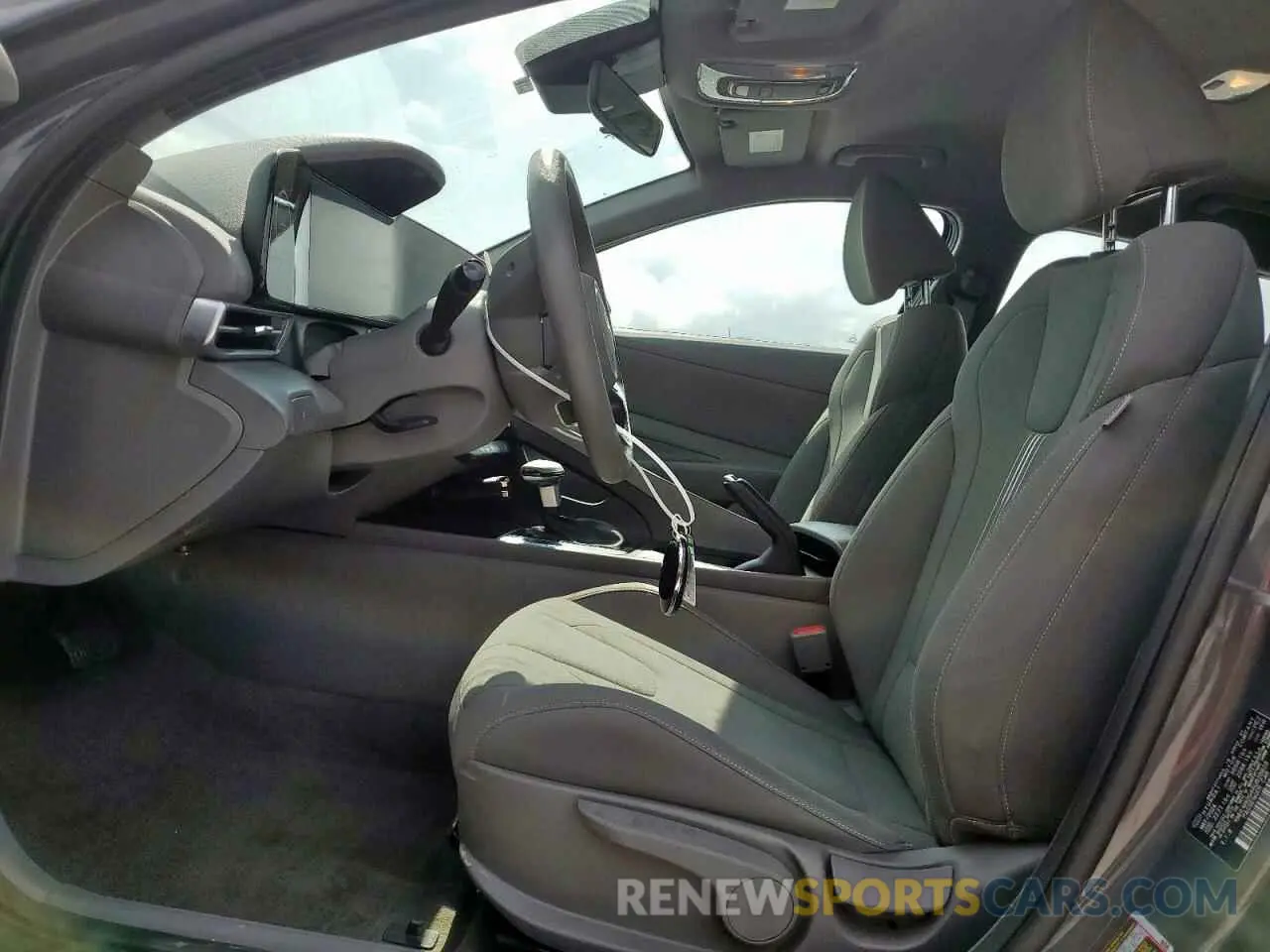 7 fotografías del automóvil dañado KMHLM4DG4RU828828 HYUNDAI ELANTRA 2024