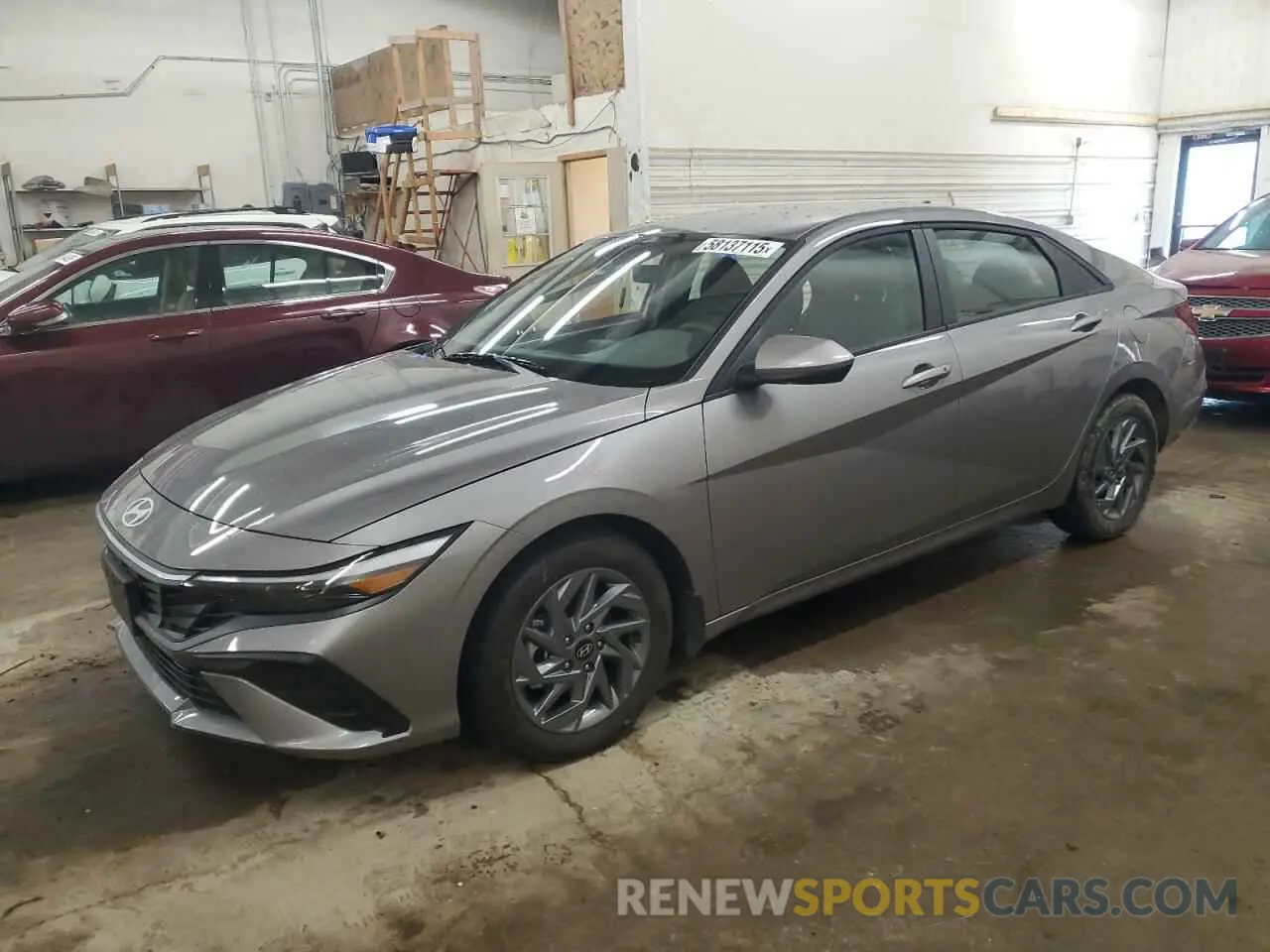 1 fotografías del automóvil dañado KMHLM4DG4RU833690 HYUNDAI ELANTRA 2024