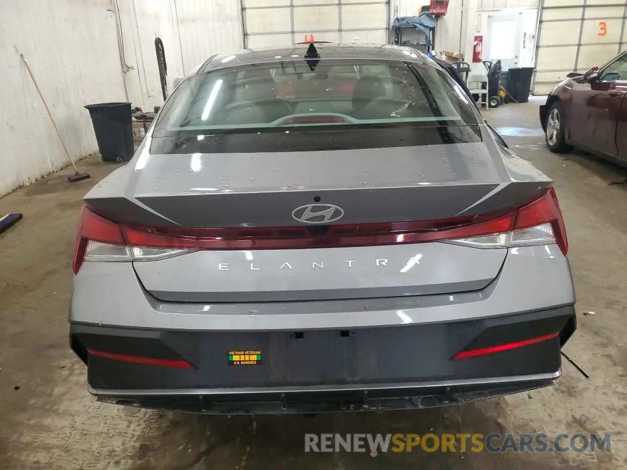 6 fotografías del automóvil dañado KMHLM4DG4RU833690 HYUNDAI ELANTRA 2024