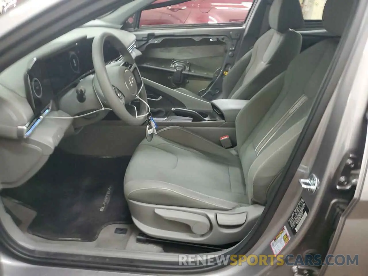 7 fotografías del automóvil dañado KMHLM4DG4RU833690 HYUNDAI ELANTRA 2024