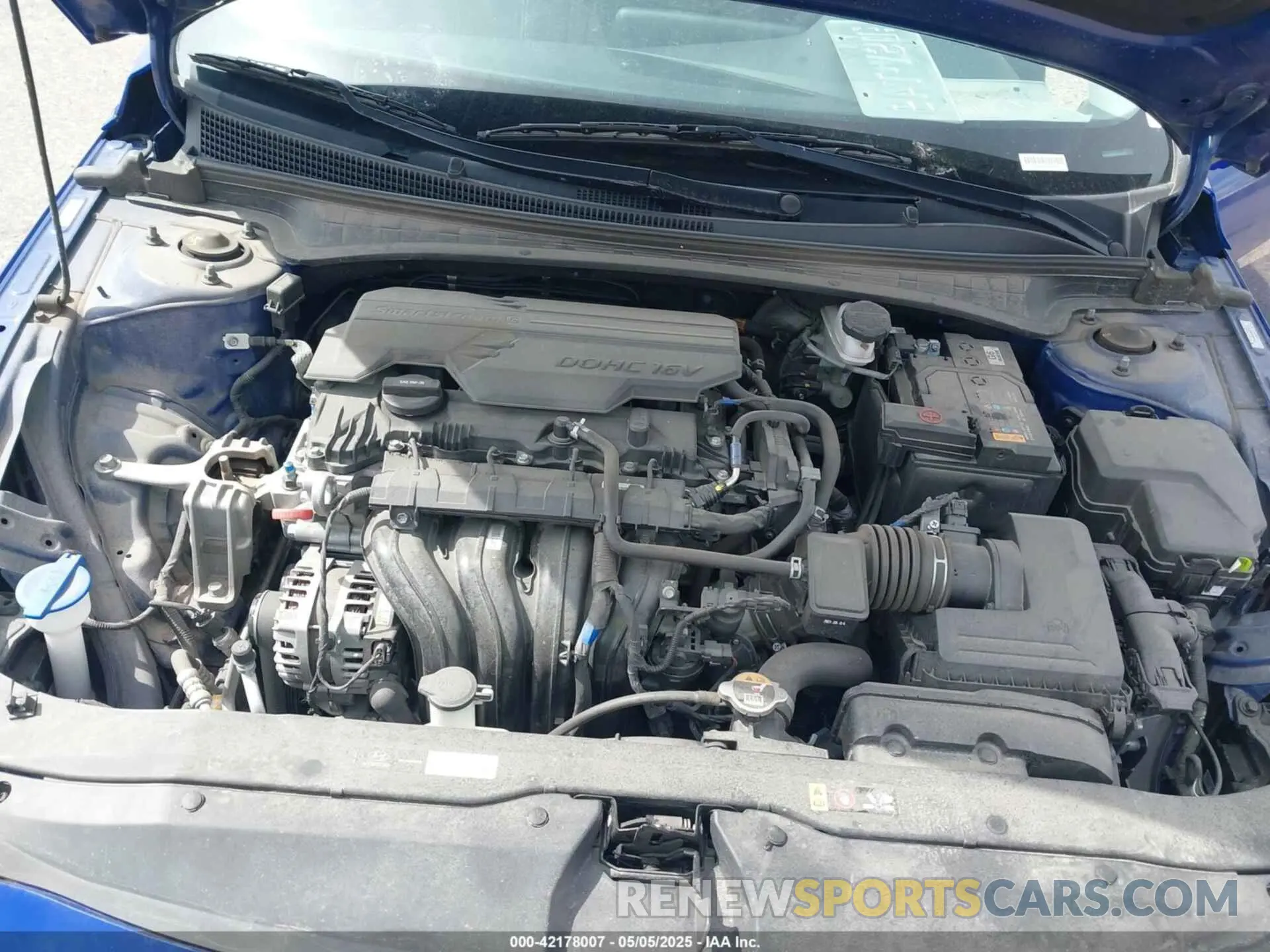 10 fotografías del automóvil dañado KMHLM4DG5RU639931 HYUNDAI ELANTRA 2024