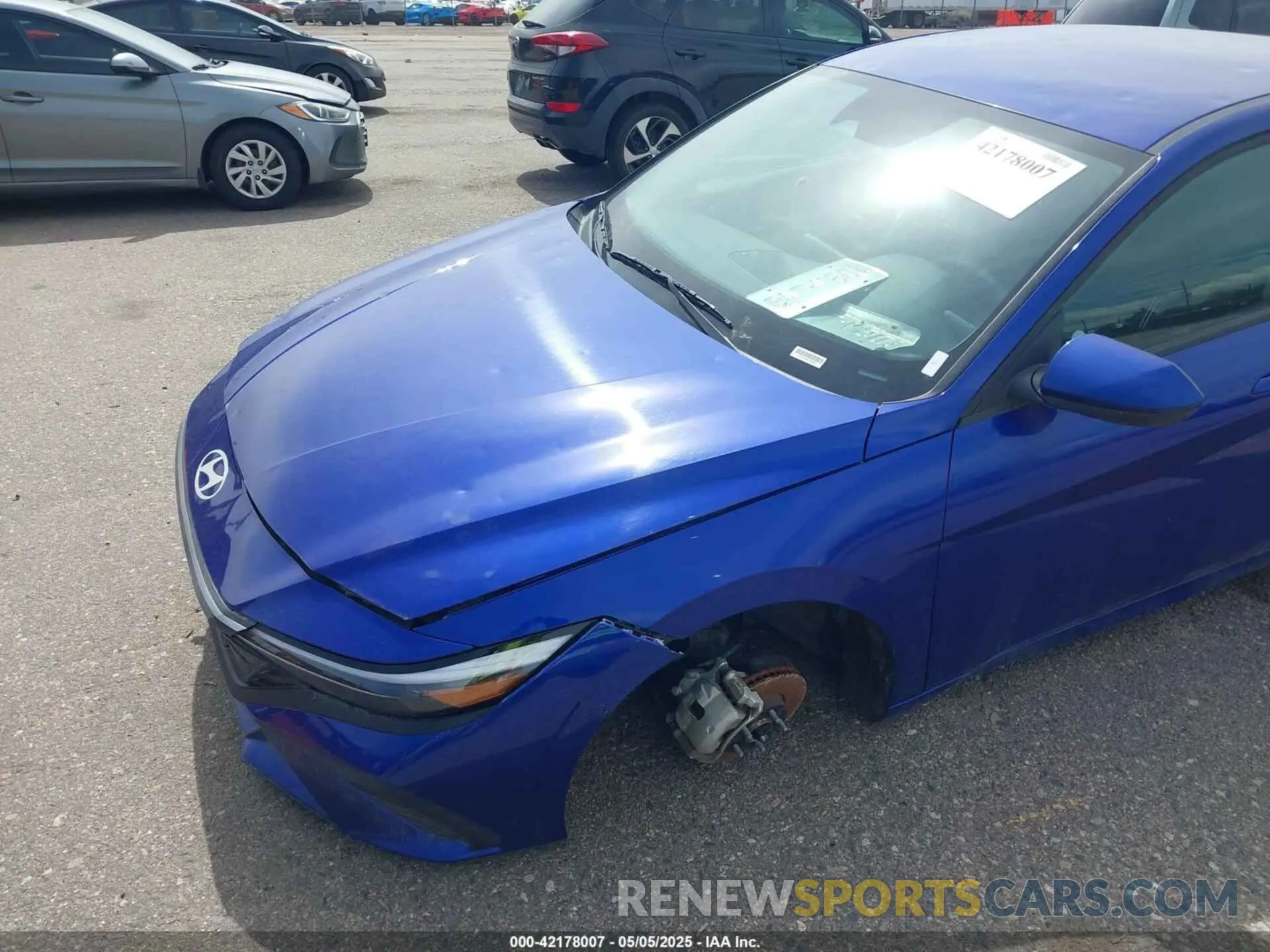 6 fotografías del automóvil dañado KMHLM4DG5RU639931 HYUNDAI ELANTRA 2024