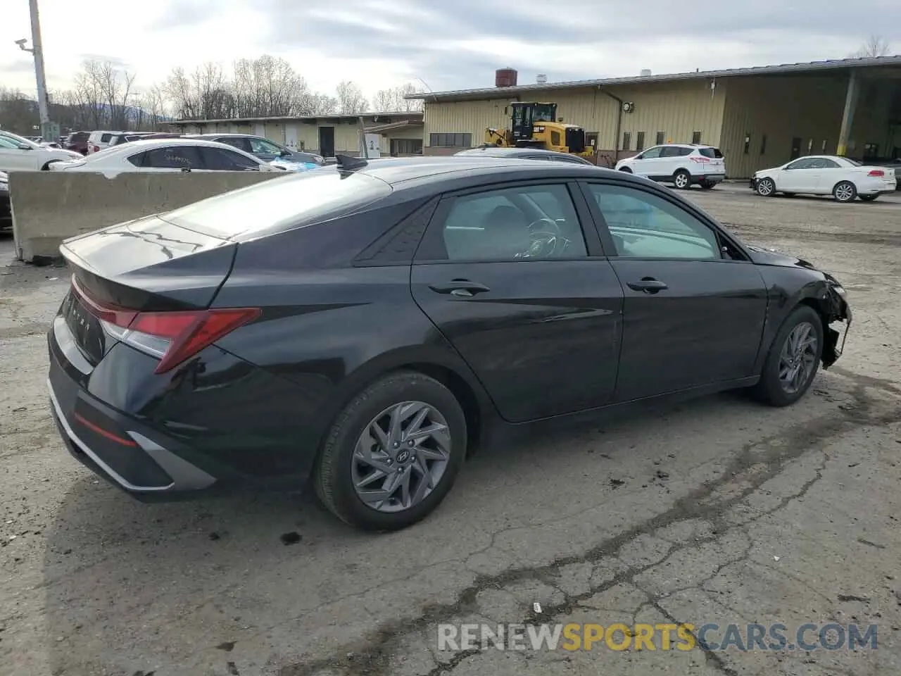 3 fotografías del automóvil dañado KMHLM4DG5RU658172 HYUNDAI ELANTRA 2024