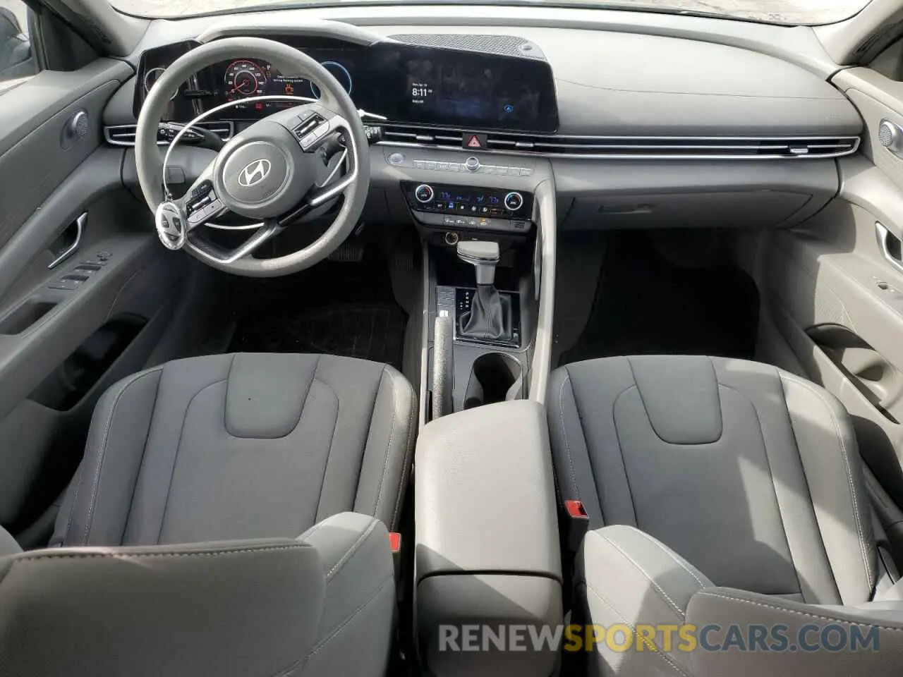 8 fotografías del automóvil dañado KMHLM4DG5RU658172 HYUNDAI ELANTRA 2024