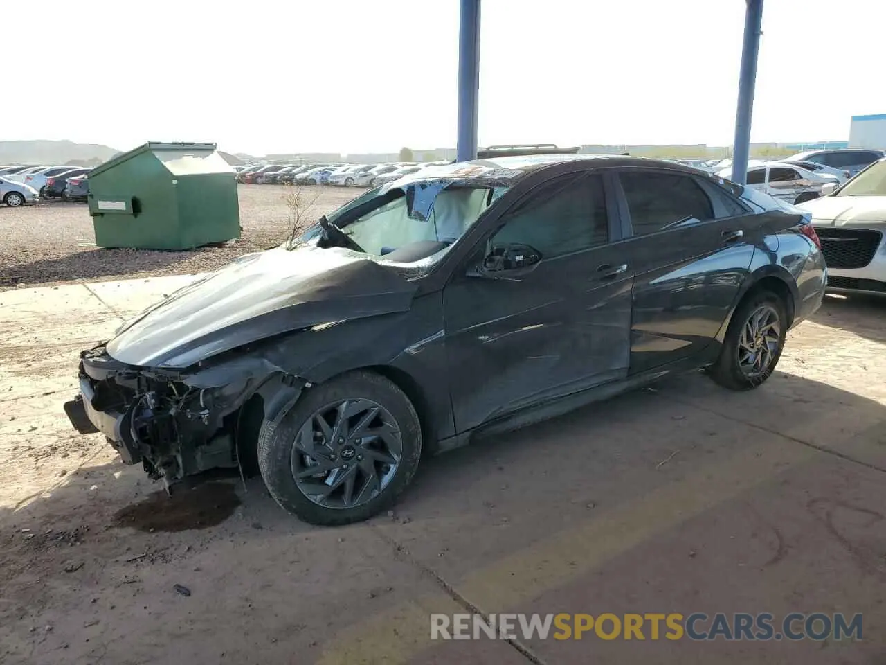 1 fotografías del automóvil dañado KMHLM4DG5RU675120 HYUNDAI ELANTRA 2024